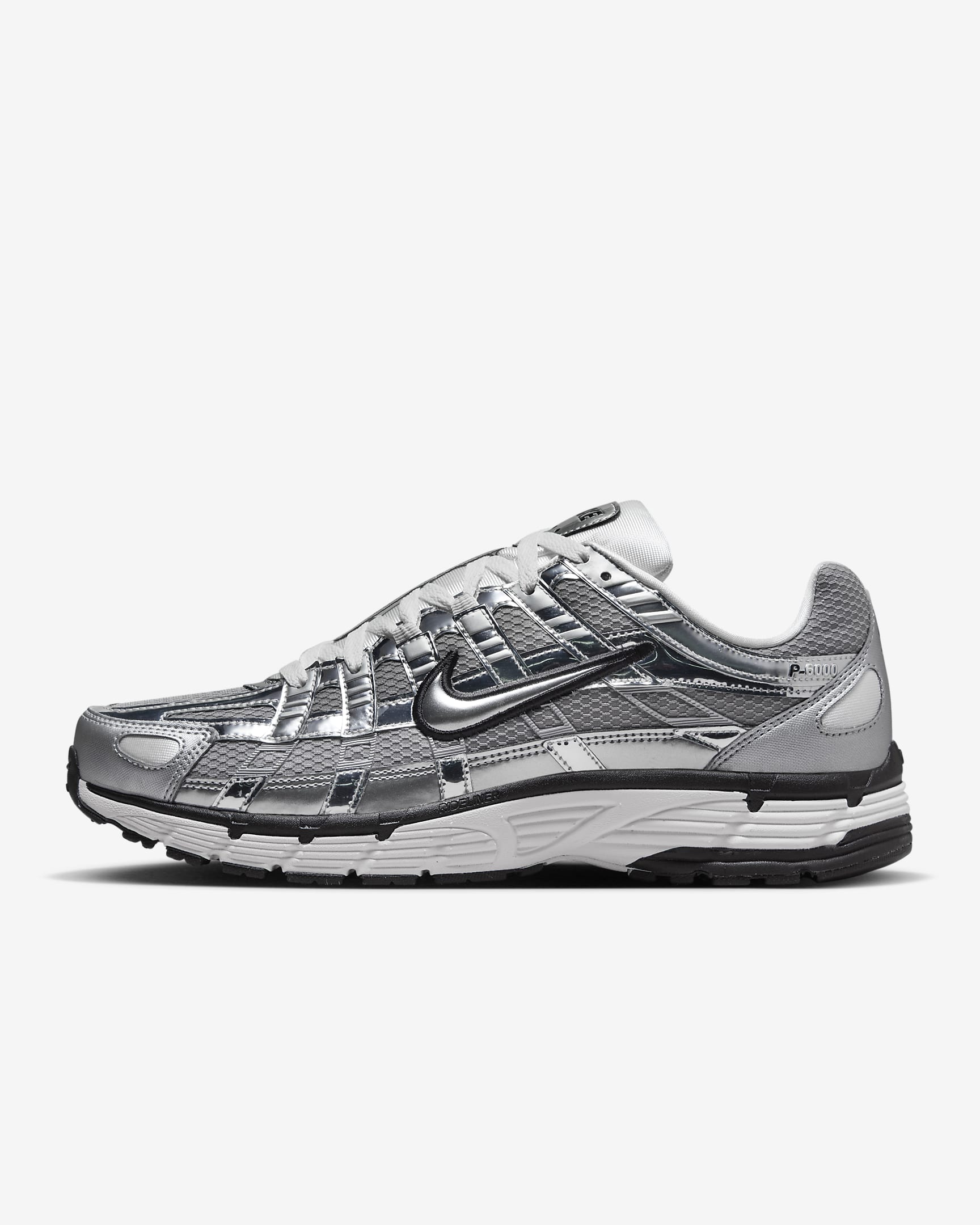 Nike P-6000 Schuh – Metallic Silver/Sail/Schwarz/Metallic Silver