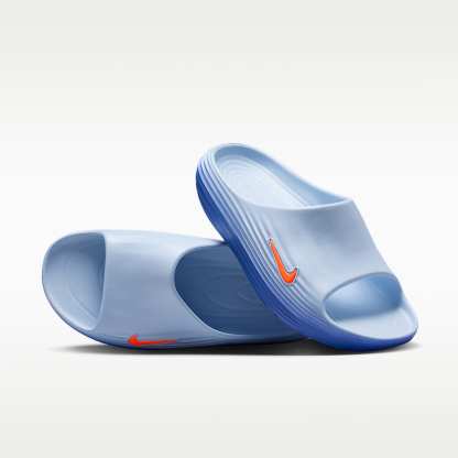 Nike ReactX Rejuven8 Slides (Herren) – Hydrogen Blue/Blue Crystal/Lapis/Total Orange