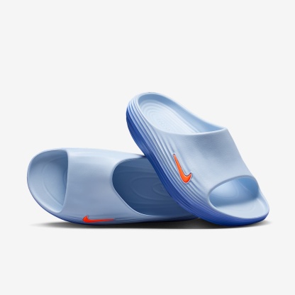 Nike ReactX Rejuven8 Slides (Herren) – Hydrogen Blue/Blue Crystal/Lapis/Total Orange