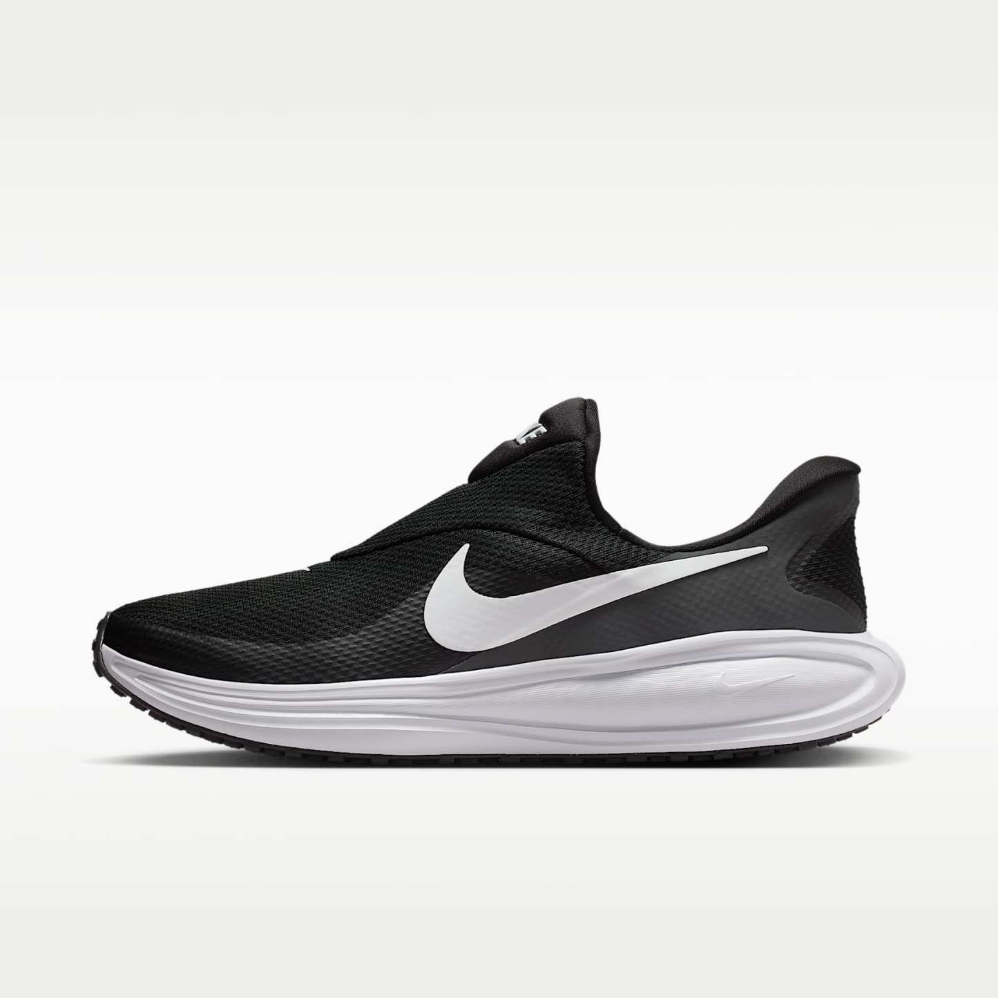 Nike Revolution 8 EasyOn Straßenlaufschuh (Herren) – Schwarz/Anthracite/Wolf Grey/Weiß