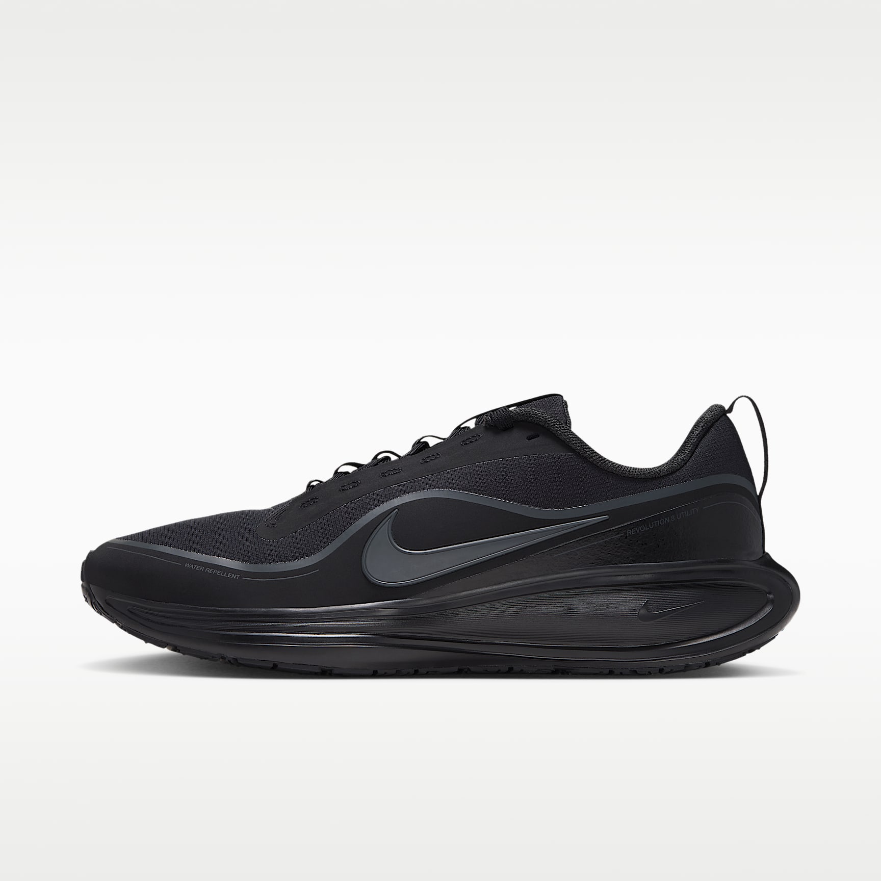 Nike Revolution 8 Utility Straßenlaufschuh (Herren) – Schwarz/Anthracite