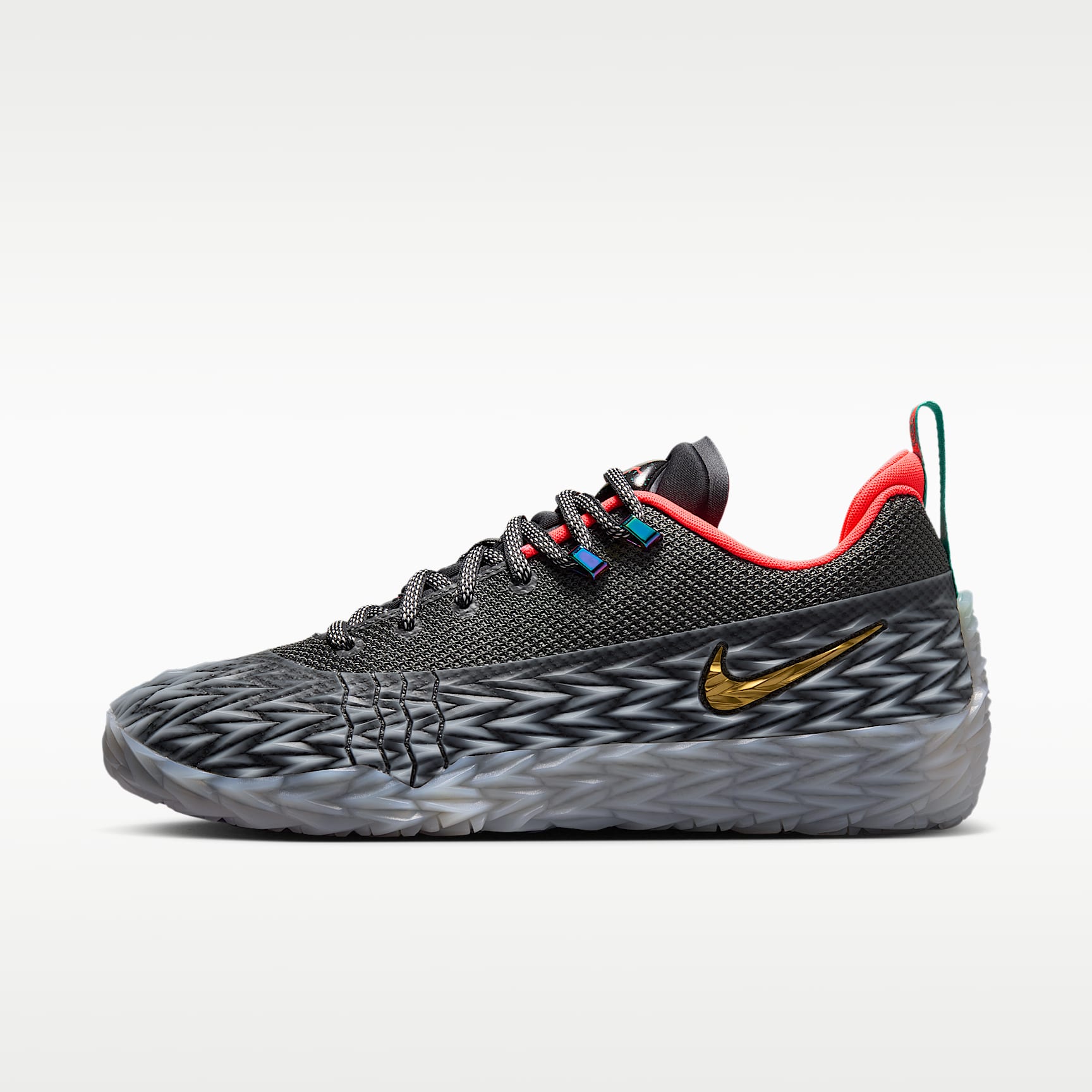 Nike S.T. Charge Basketballschuh – Iron Grey/Photon Dust/Hyper Pink/Metallic Gold
