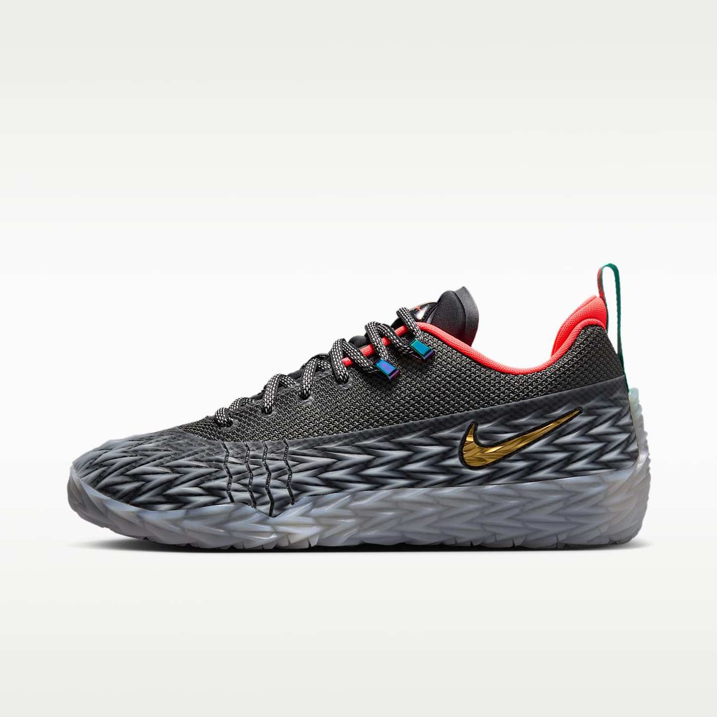 Nike S.T. Charge Basketballschuh – Iron Grey/Photon Dust/Hyper Pink/Metallic Gold