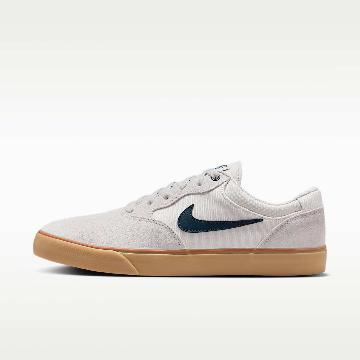 Nike SB Chron 2 Skateboardschuh – Vast Grey/Dark Russet/Gum Light Brown/Armory Navy