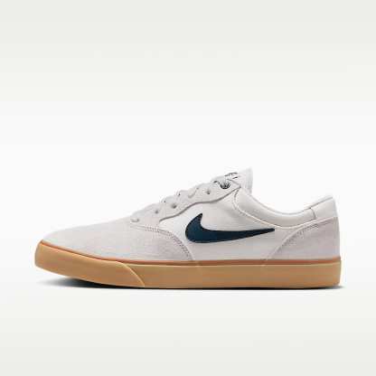Nike SB Chron 2 Skateboardschuh – Vast Grey/Dark Russet/Gum Light Brown/Armory Navy