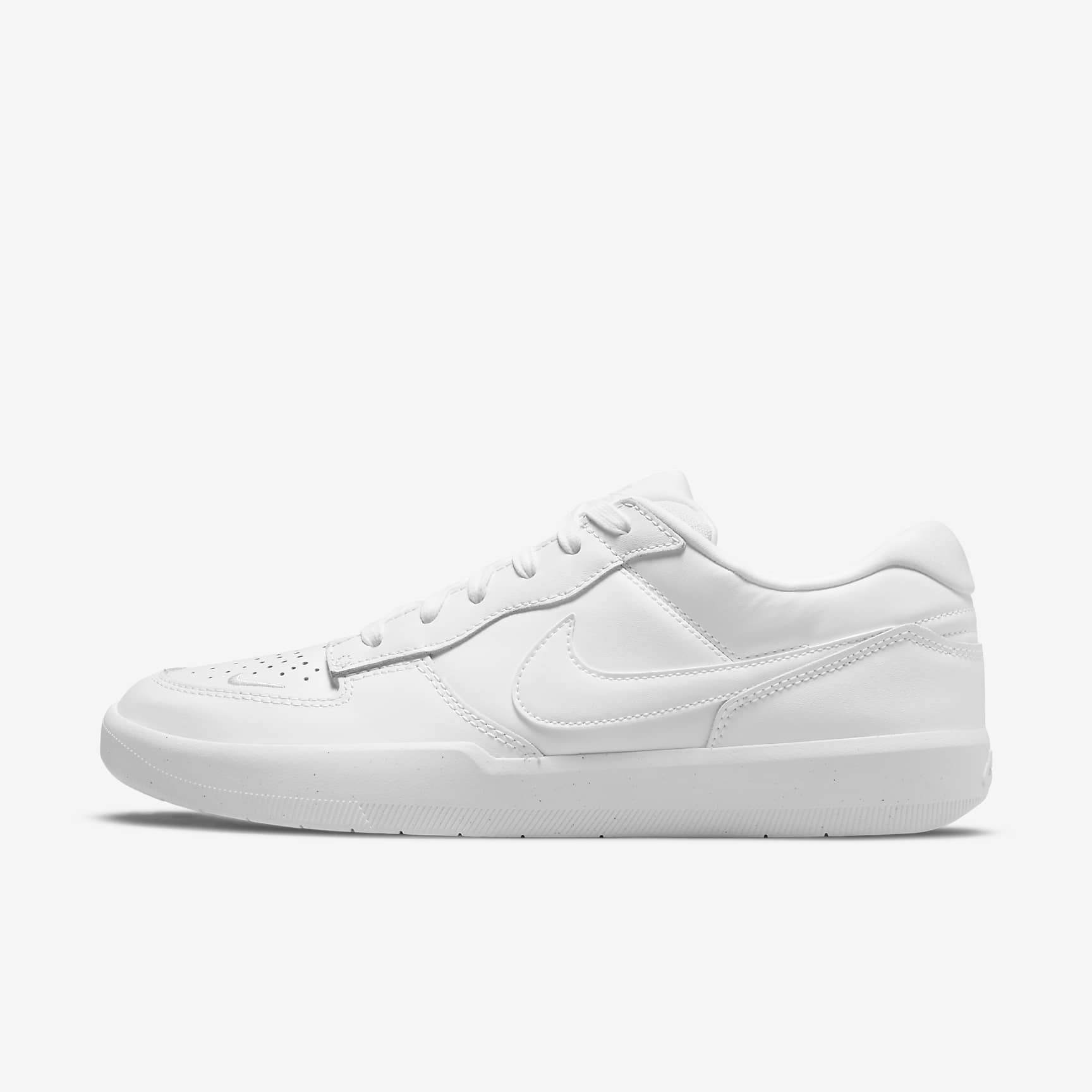 Nike SB Force 58 Premium Skateboard-Schuh – Weiß/Weiß/Weiß/Weiß