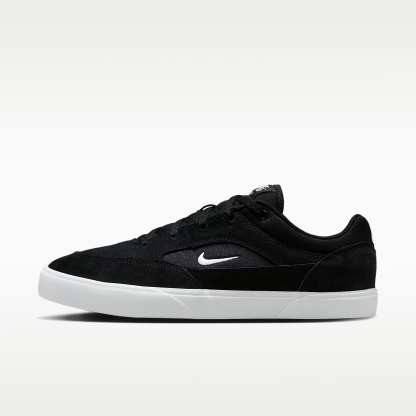 Nike SB Malor Skateboardschuh – Schwarz/Schwarz/Weiß/Weiß