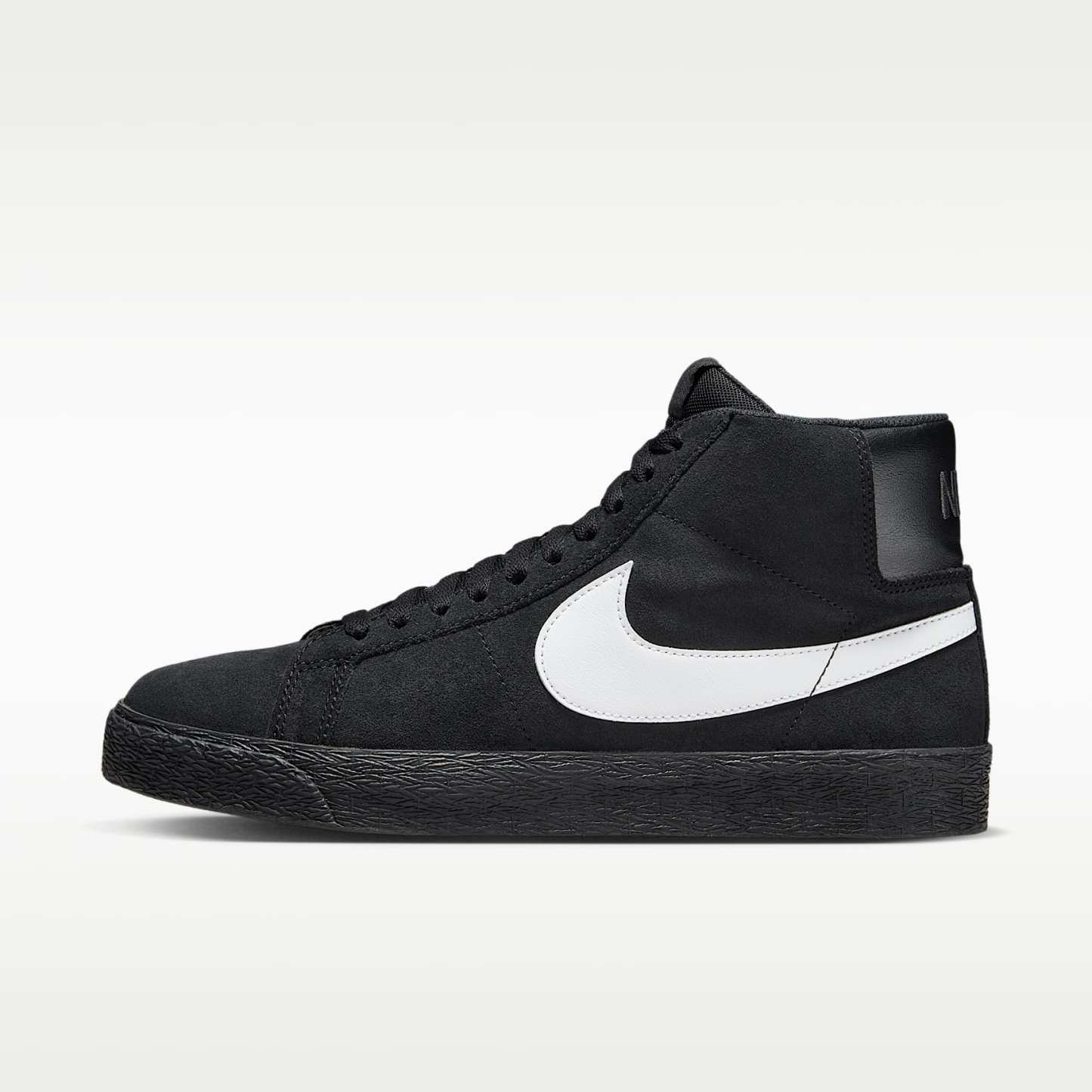 Nike SB Zoom Blazer Mid Skateboardschuh – Schwarz/Schwarz/Schwarz/Weiß