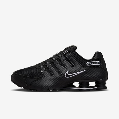 Nike Shox NZ Schuhe (Herren) – Schwarz/Weiß/Schwarz