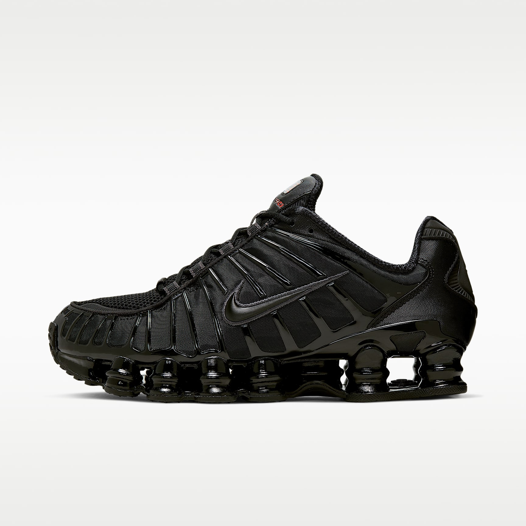 Nike Shox TL Herrenschuh – Schwarz/Metallic Hematite/Max Orange/Schwarz