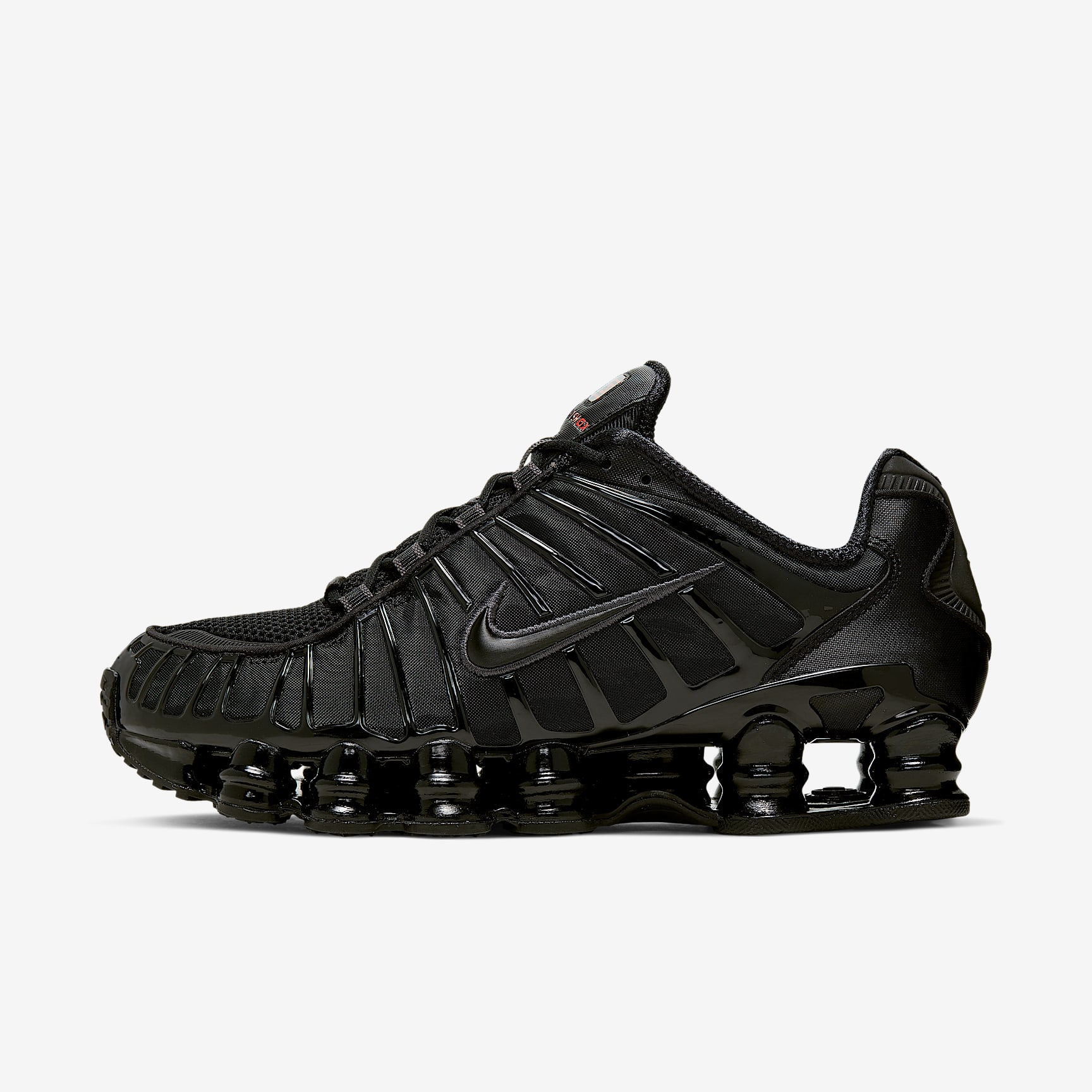 Nike Shox TL Herrenschuh – Schwarz/Metallic Hematite/Max Orange/Schwarz