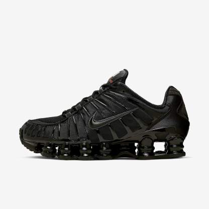 Nike Shox TL Herrenschuh – Schwarz/Metallic Hematite/Max Orange/Schwarz