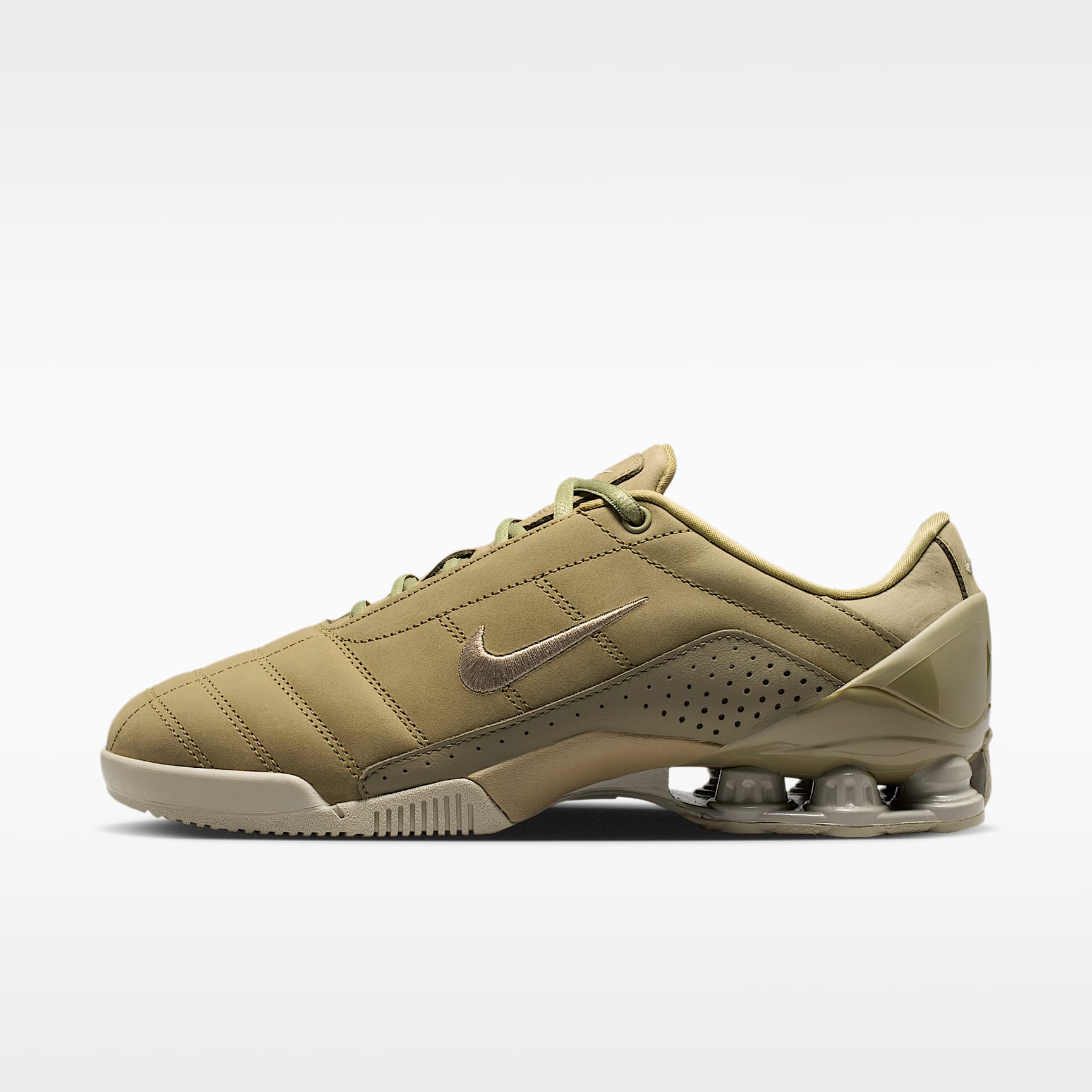Nike Total 90 Shox Magia Damenschuh – Neutral Olive/Matte Olive/Stone/Metallic Silver