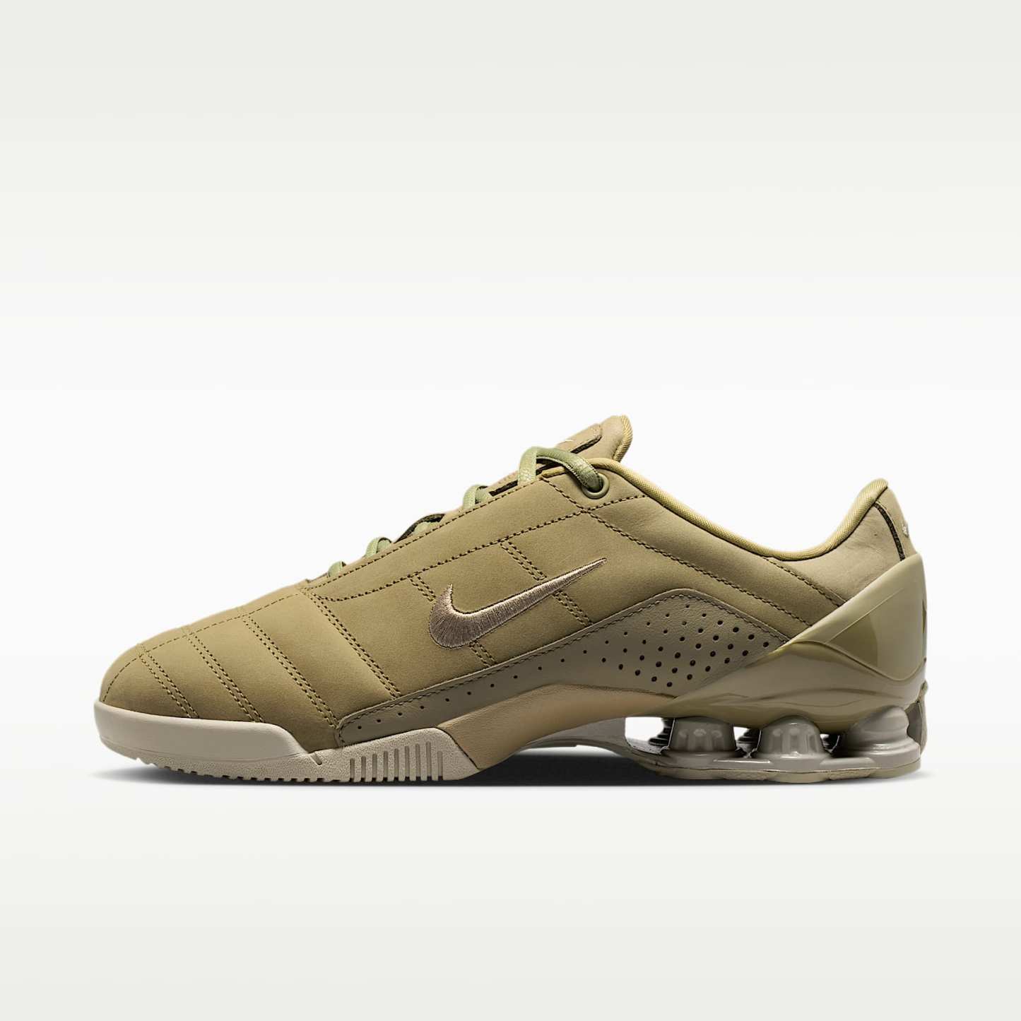 Nike Total 90 Shox Magia Damenschuh – Neutral Olive/Matte Olive/Stone/Metallic Silver