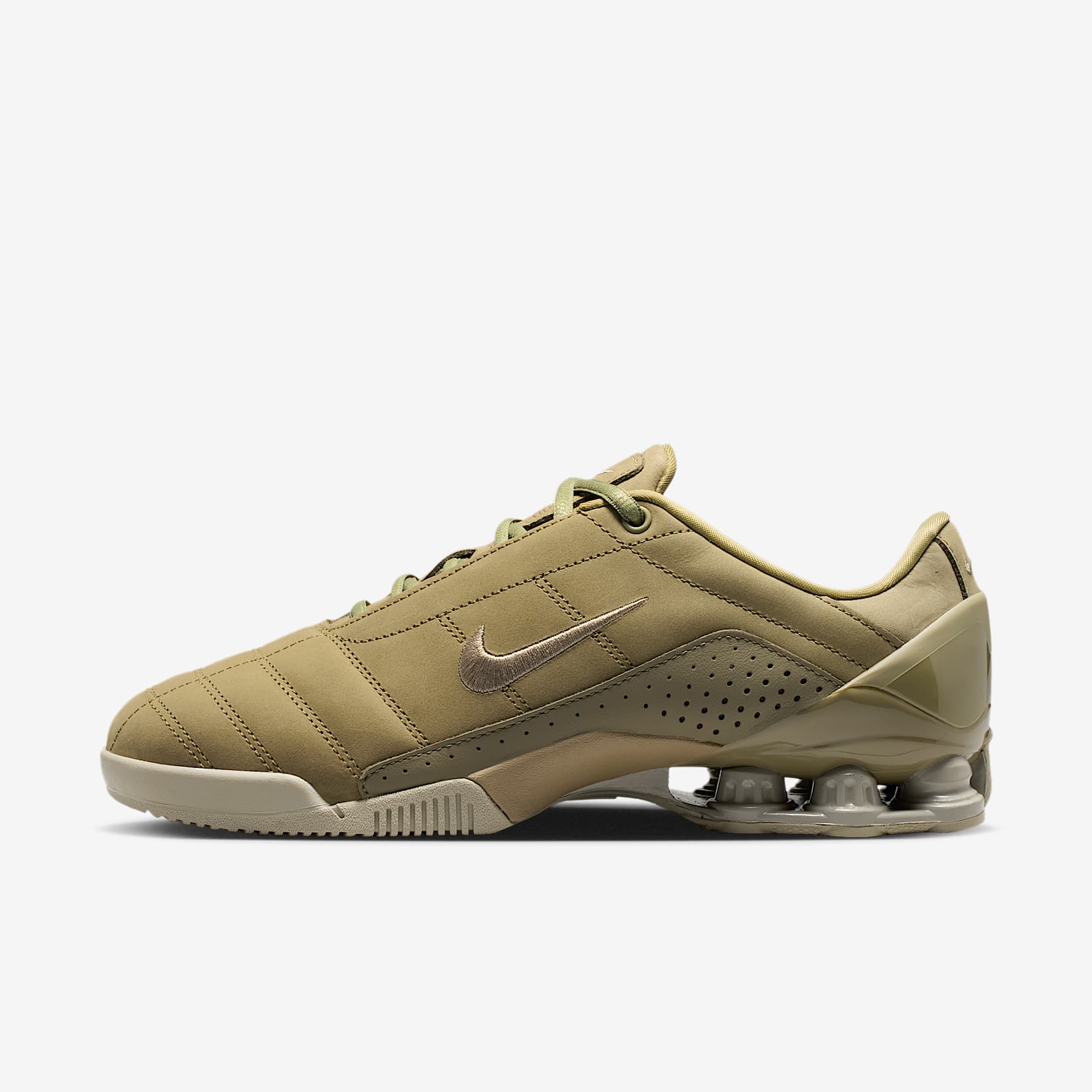 Nike Total 90 Shox Magia Damenschuh – Neutral Olive/Matte Olive/Stone/Metallic Silver