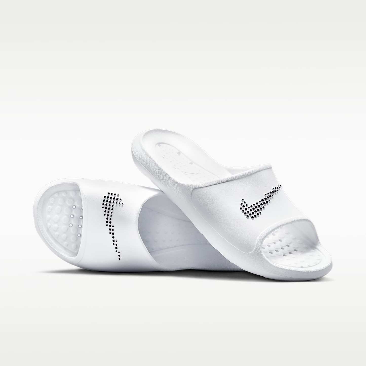 Nike Victori One Herren-Badeslipper – Weiß/Weiß/Schwarz