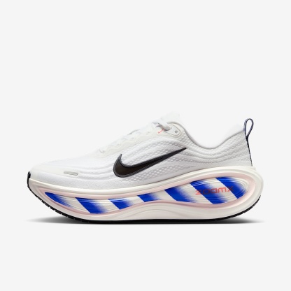 Nike Vomero Plus Straßenlaufschuh (Herren) – Weiß/Racer Blue/Bright Crimson/Schwarz