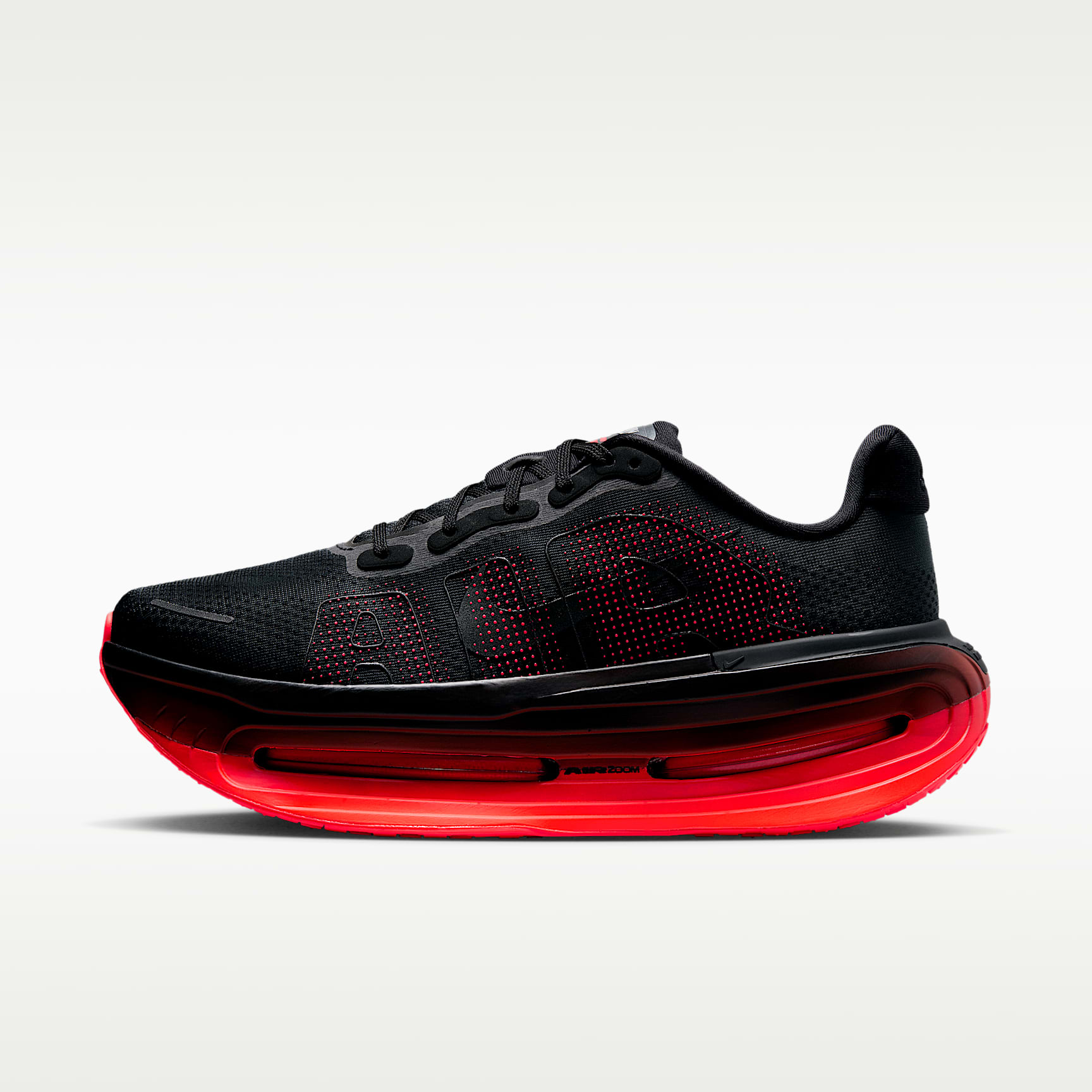 Nike Vomero Premium Straßenlaufschuh (Herren) – Schwarz/Bright Crimson/Schwarz