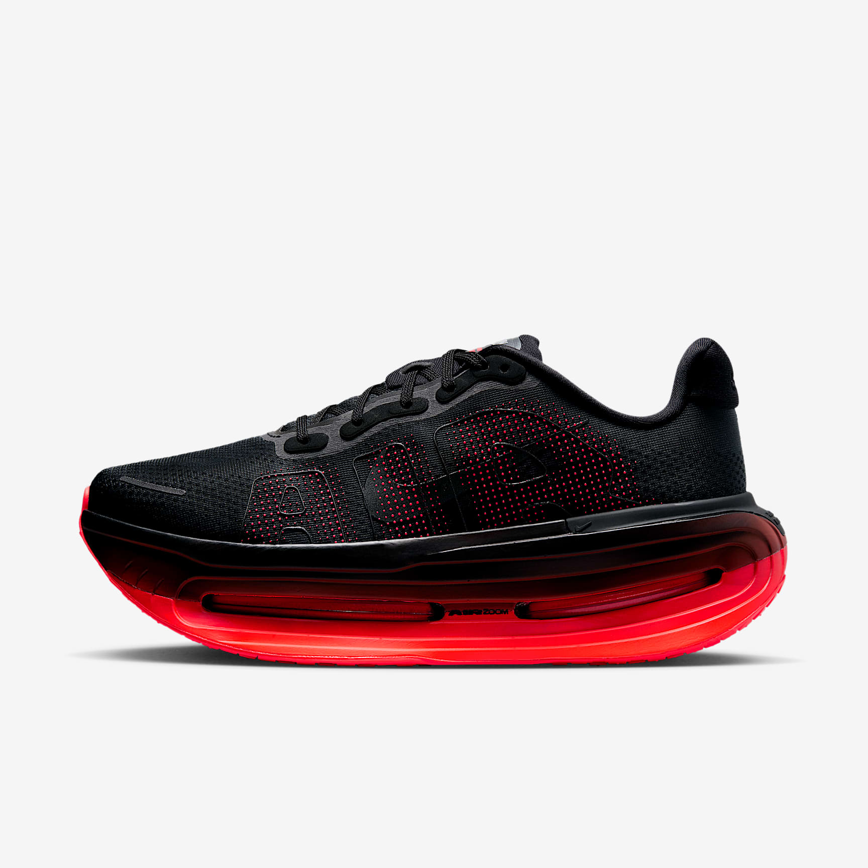 Nike Vomero Premium Straßenlaufschuh (Herren) – Schwarz/Bright Crimson/Schwarz