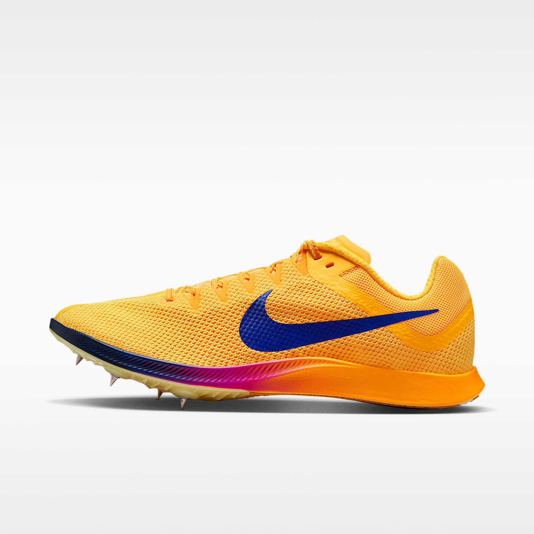 Nike Zoom Rival Distance Track & Field Langstrecken-Spike – Citron Pulse/Hyper Violet/Volt Glow/Indigo Burst