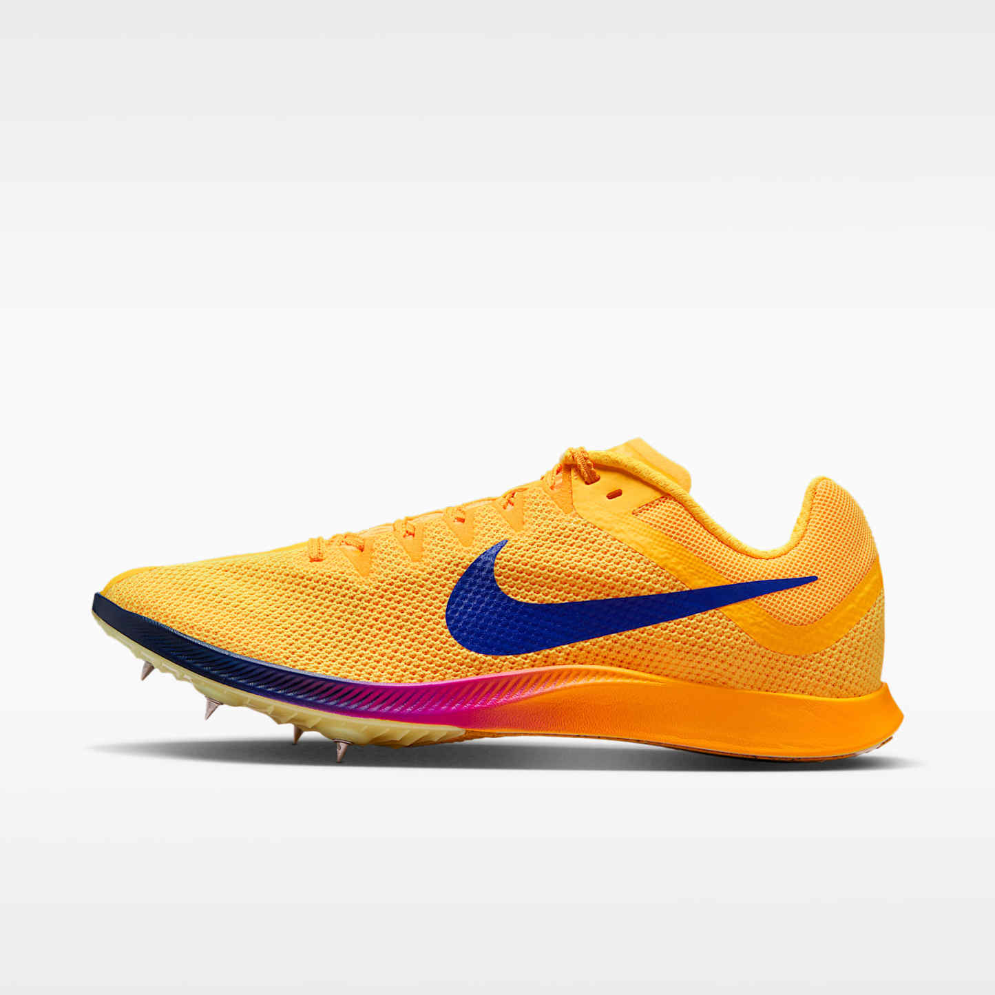 Nike Zoom Rival Distance Track & Field Langstrecken-Spike – Citron Pulse/Hyper Violet/Volt Glow/Indigo Burst