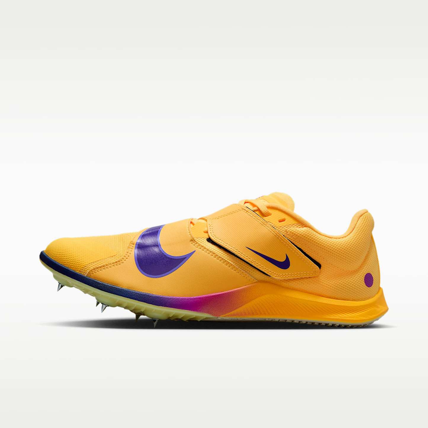 Nike Zoom Rival Jump Sprung-Spikes für Leichtathletik – Citron Pulse/Volt Glow/Hyper Violet/Indigo Burst