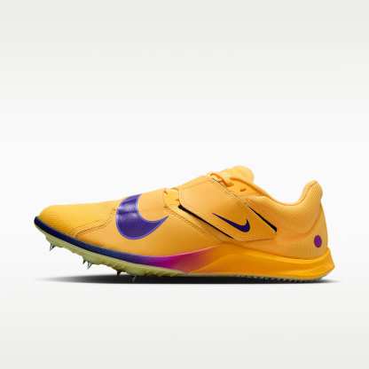Nike Zoom Rival Jump Sprung-Spikes für Leichtathletik – Citron Pulse/Volt Glow/Hyper Violet/Indigo Burst