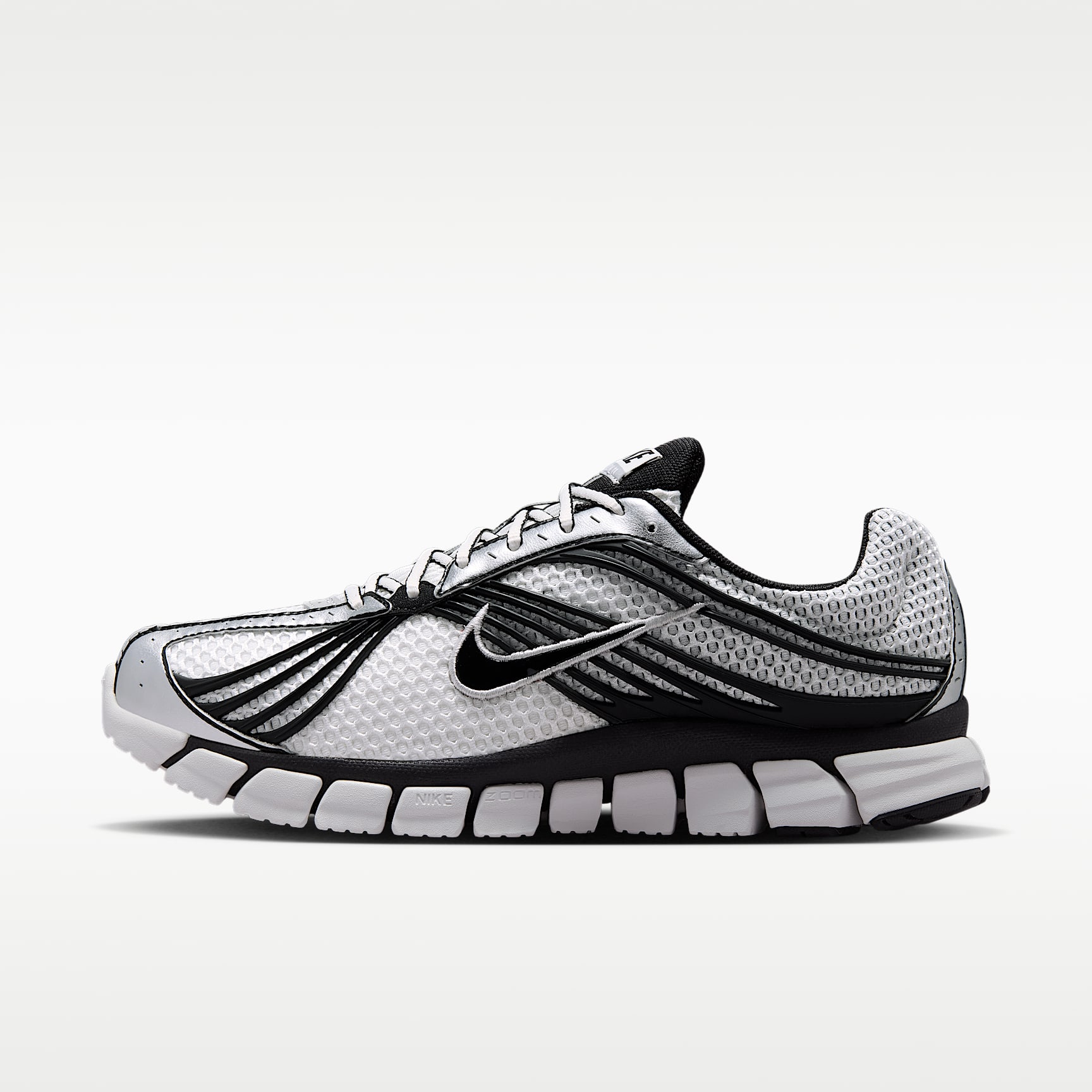 Nike Zoom Skylon 11 Schuh – Summit White/Schwarz/Light Smoke Grey/Metallic Silver