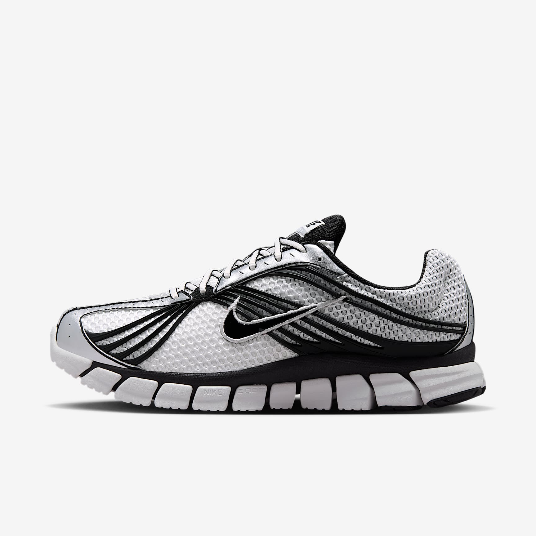 Nike Zoom Skylon 11 Schuh – Summit White/Schwarz/Light Smoke Grey/Metallic Silver