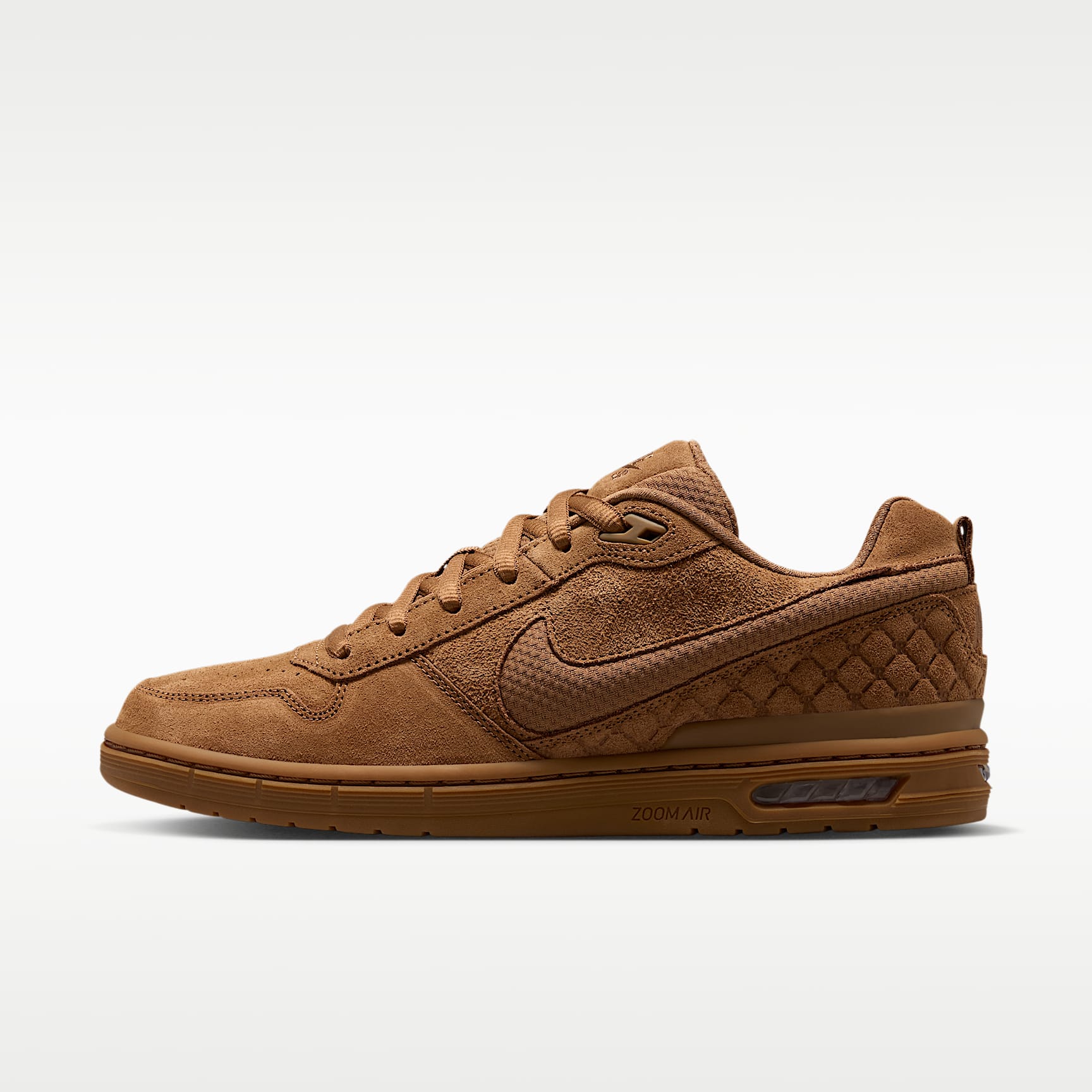 Nike SB Zoom Air Paul Rodriguez Low Skateboardschuh – Light British Tan/University Red/Schwarz/Light British Tan