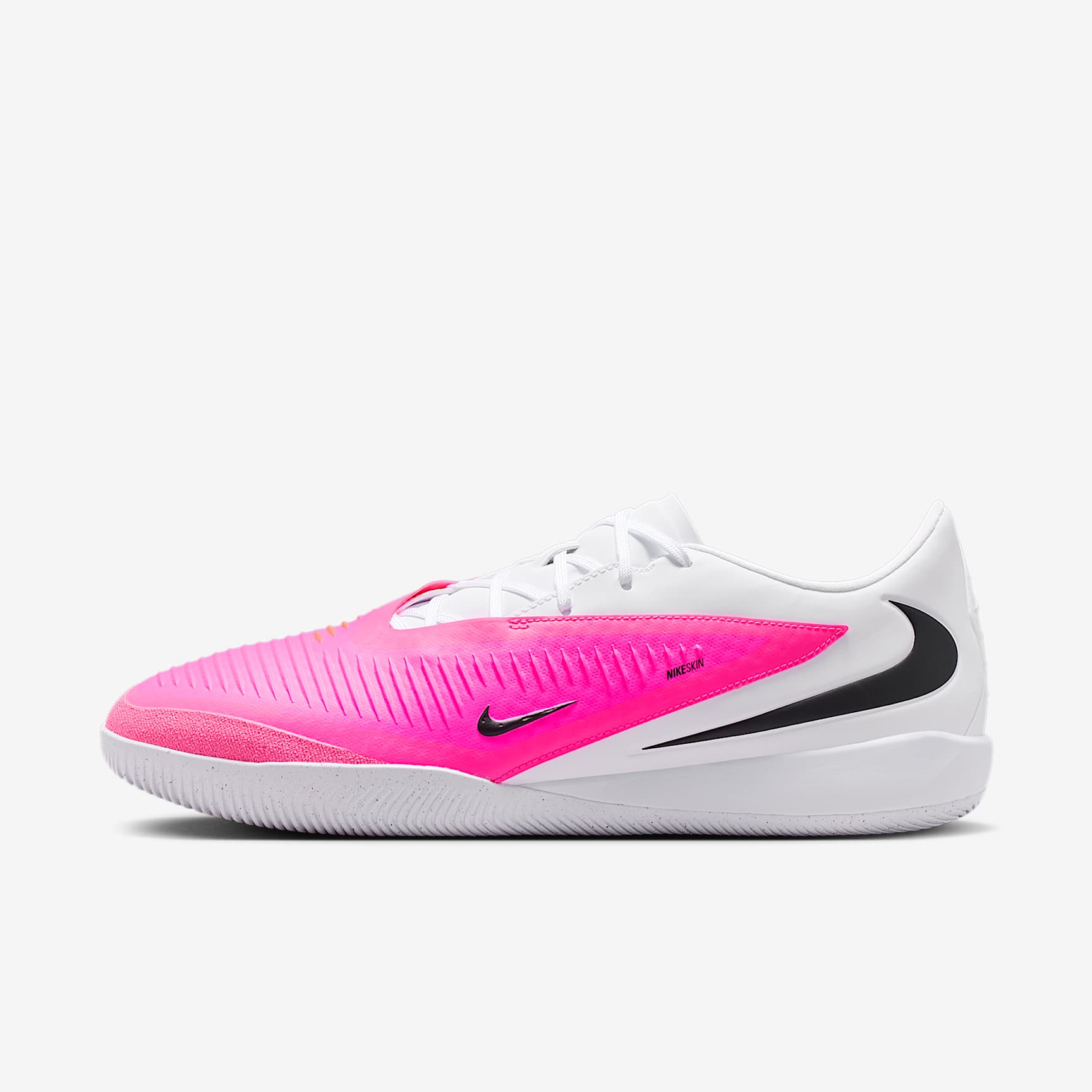 Nike Phantom 6 Low Academy Fußballschuh für Hallen- und Hartplätze – Multi-Color/Schwarz