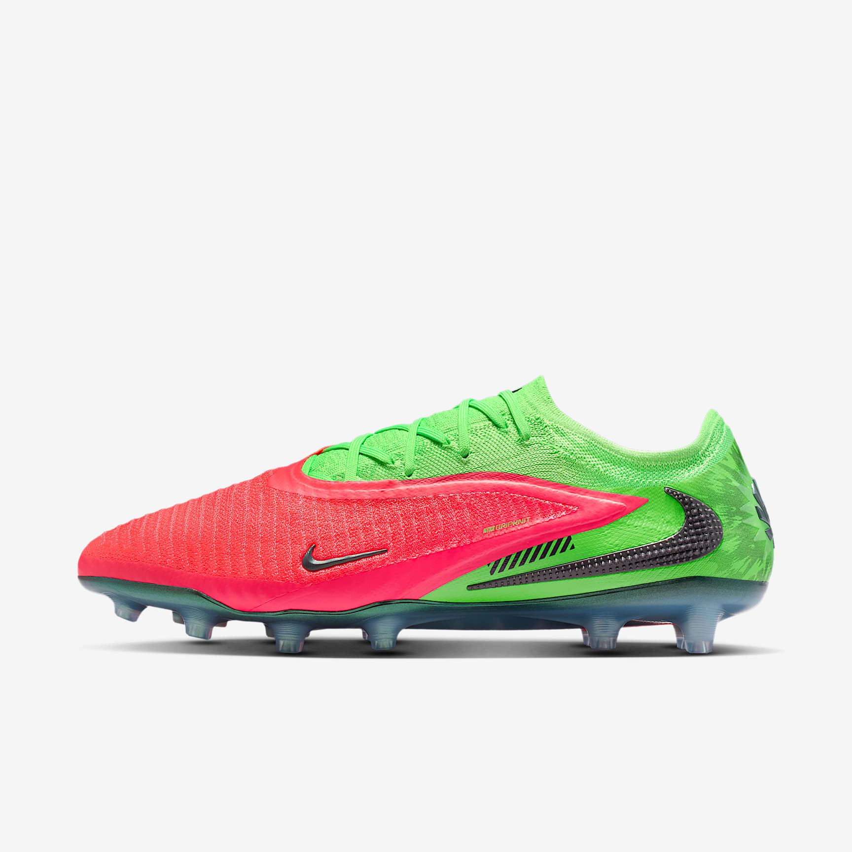 Nike Phantom 6 Low Elite "Erling Haaland" Fußballschuh für Kunstrasen – Hot Punch/Green Strike/Schwarz