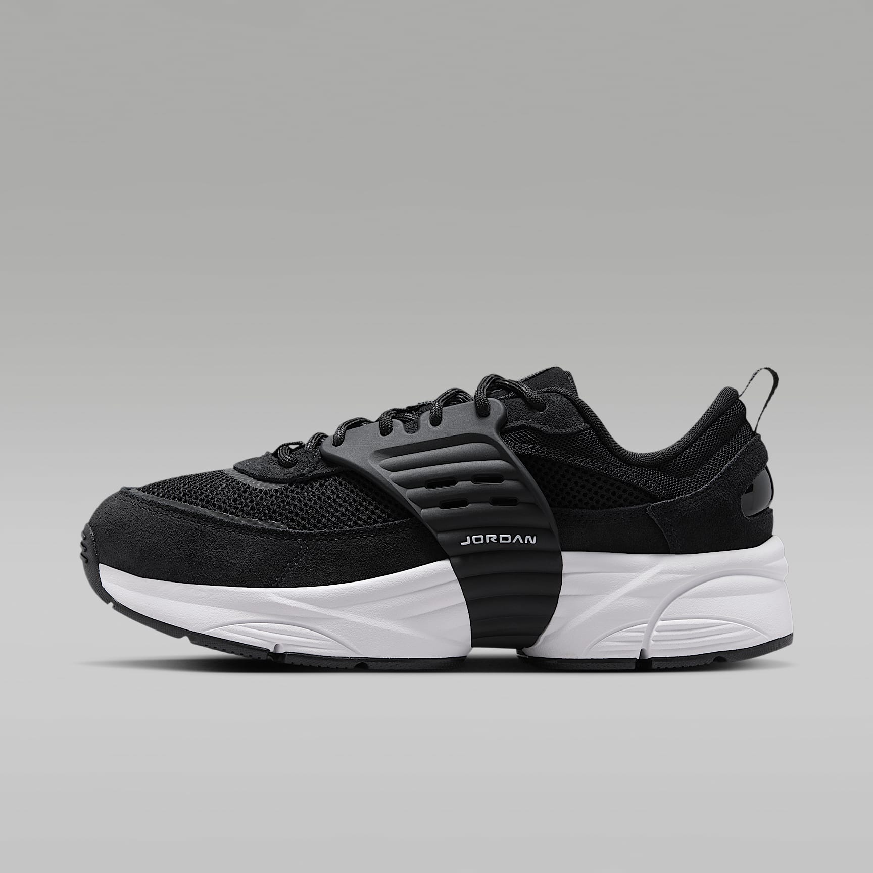 Jordan Trunner O/S Schuhe (Herren) – Schwarz/Weiß