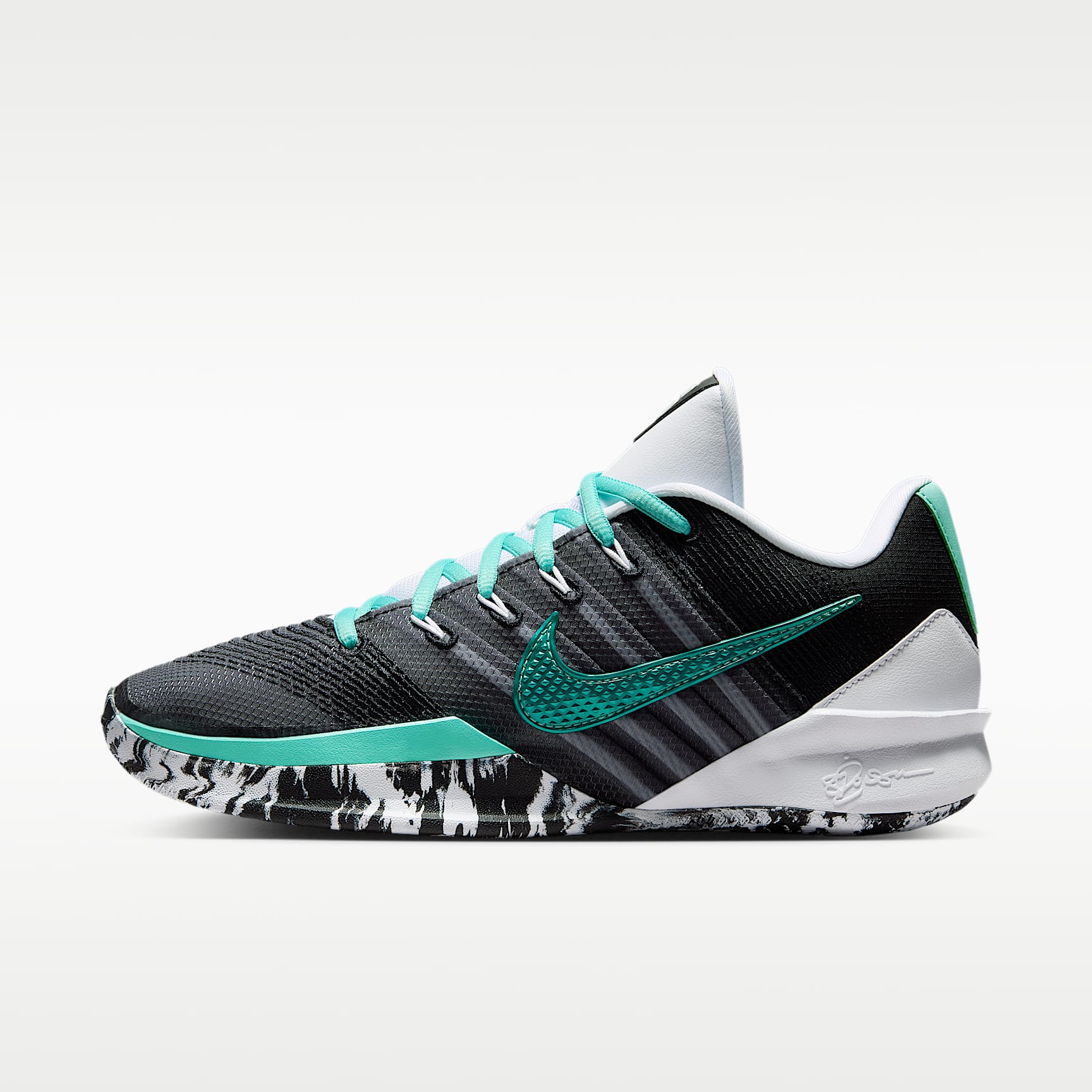 Sabrina 3 Basketballschuh – Mint/Weiß/Schwarz
