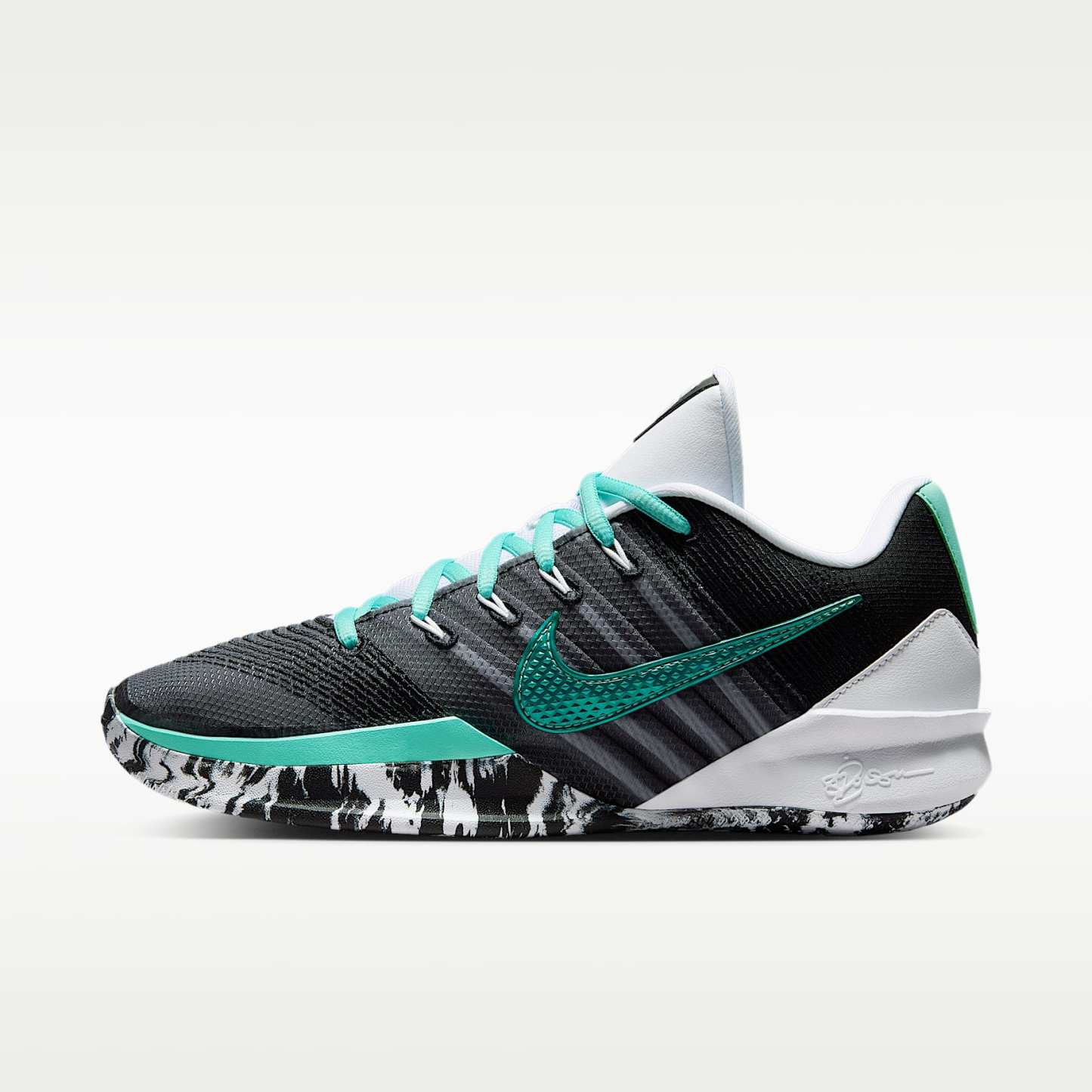 Sabrina 3 Basketballschuh – Mint/Weiß/Schwarz