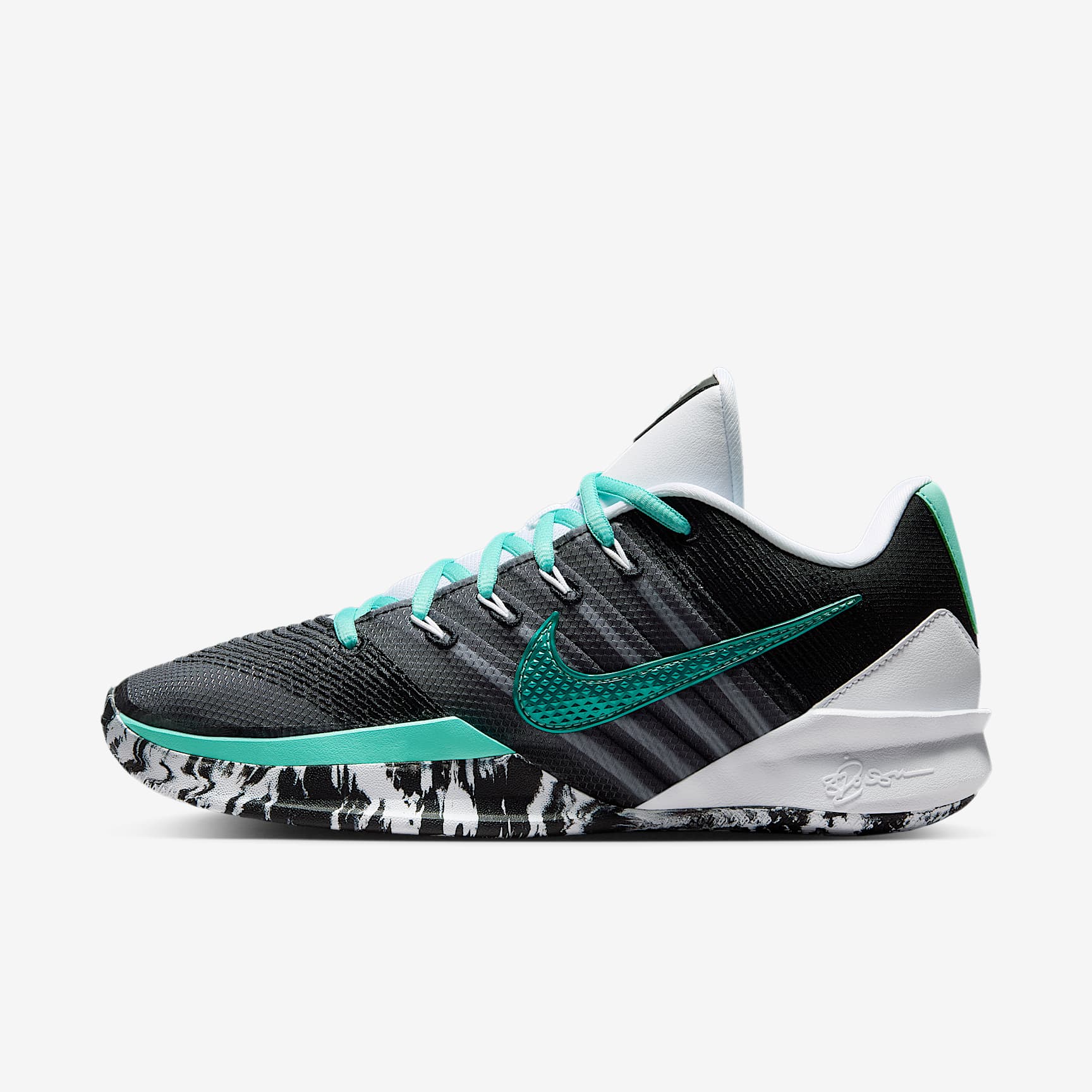 Sabrina 3 Basketballschuh – Mint/Weiß/Schwarz