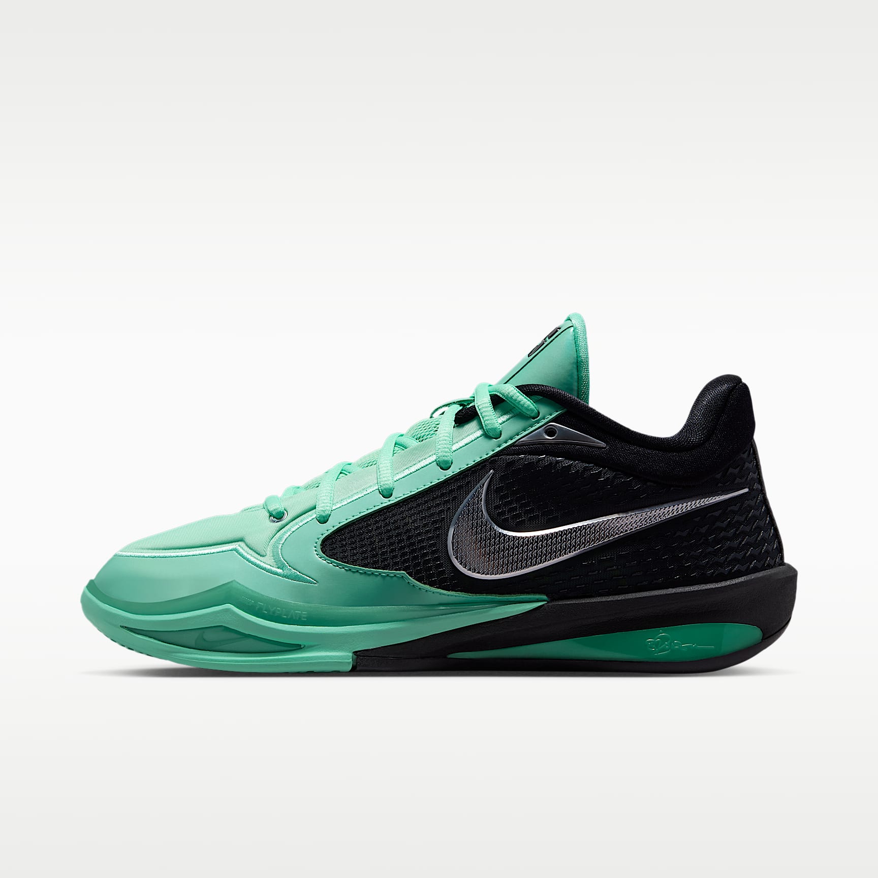 Sabrina 4 Basketballschuh – Green Glow/Schwarz/Metallic Silver