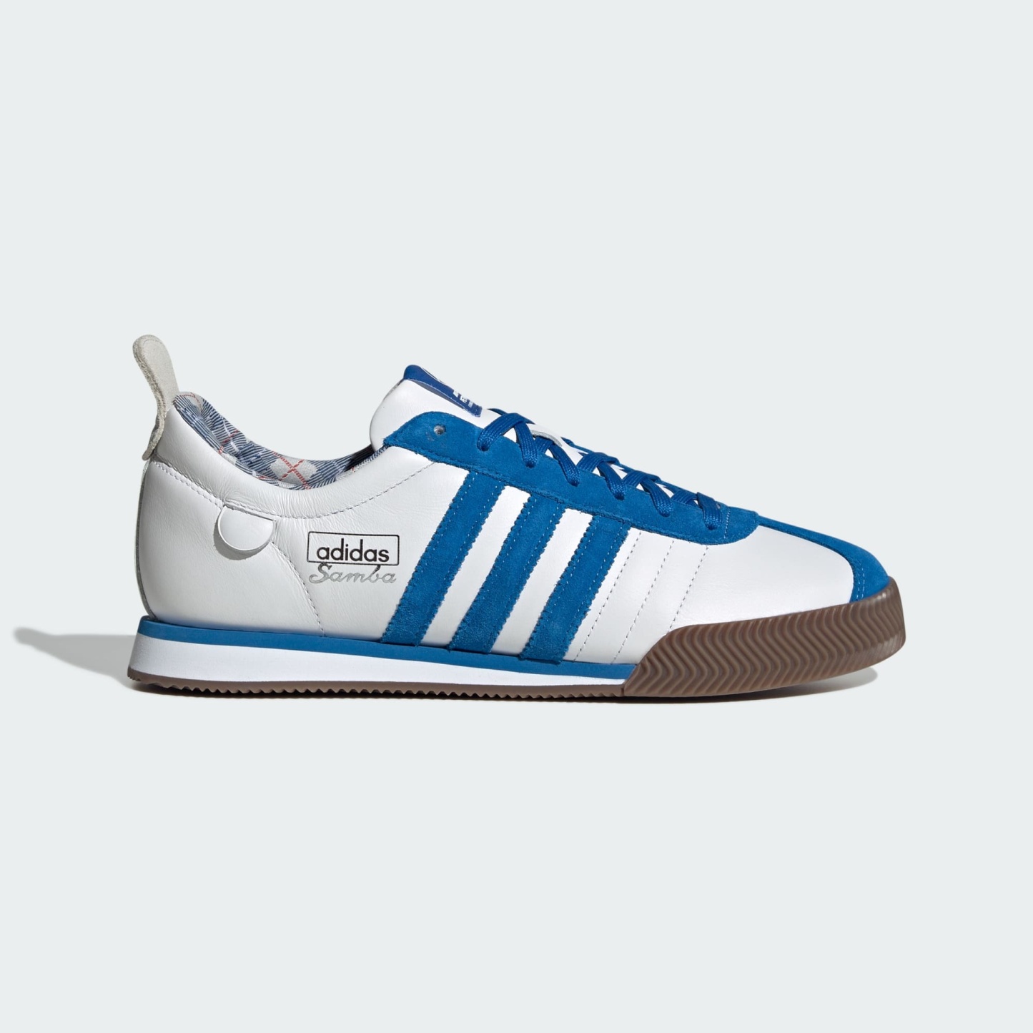 SAMBA 62 SUPER MERCEDES-AMG PETRONAS F1 TEAM SCHUH – Cloud White / Blue Bird / Gum – KJ3265