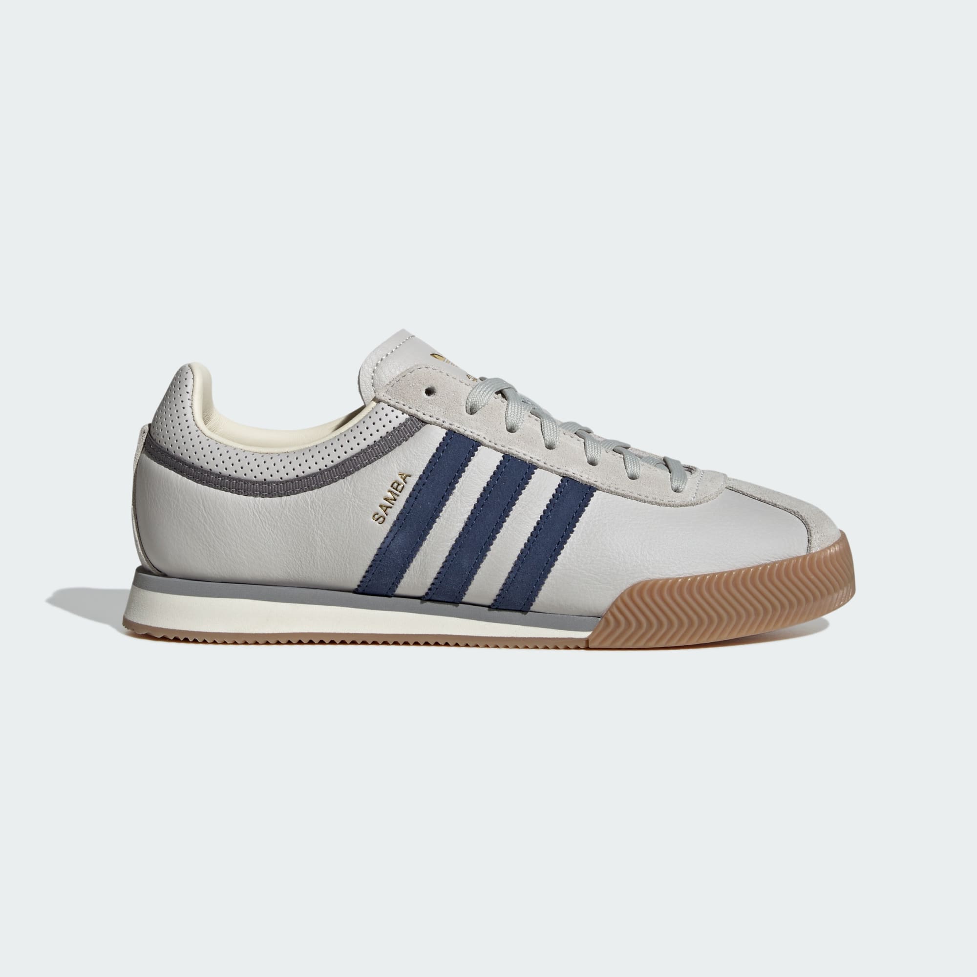 SAMBA 62 SUPER SCHUH – Grey One / Night Indigo / Gum – KJ2410