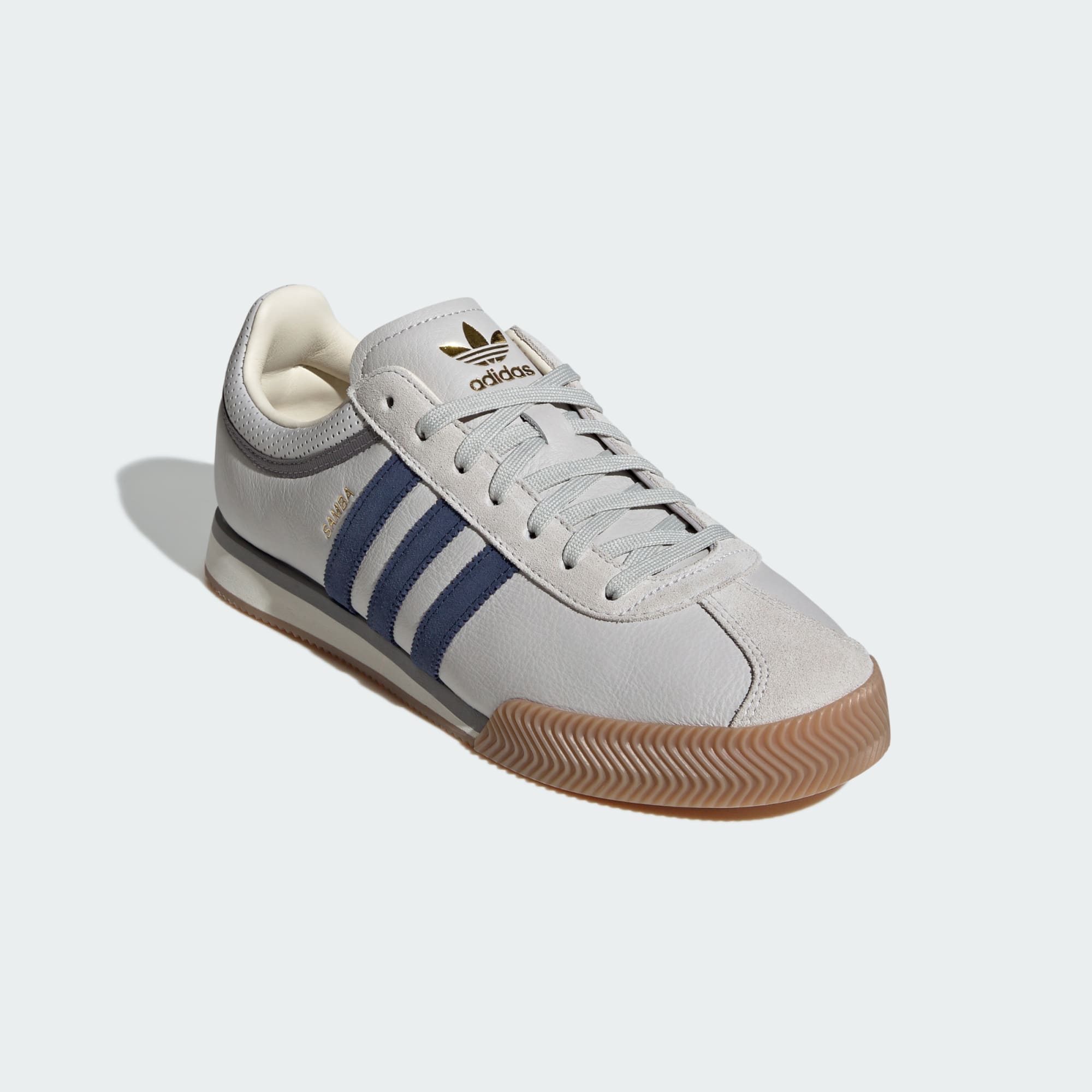 SAMBA 62 SUPER SCHUH – Grey One / Night Indigo / Gum – KJ2410