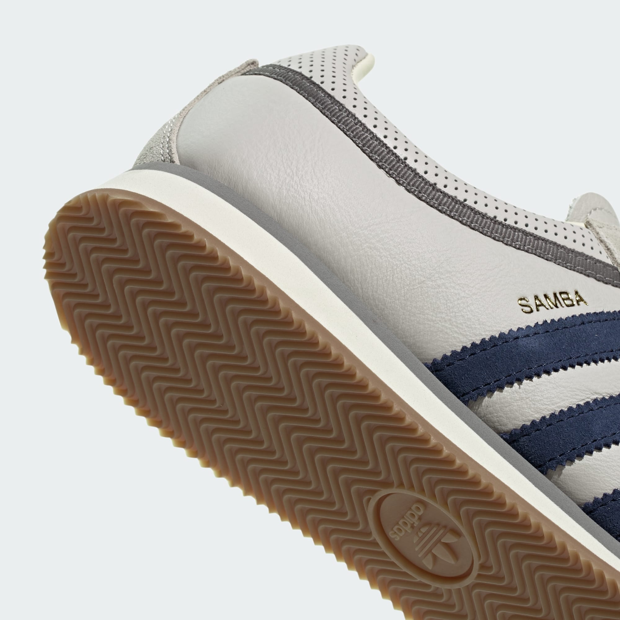 SAMBA 62 SUPER SCHUH – Grey One / Night Indigo / Gum – KJ2410