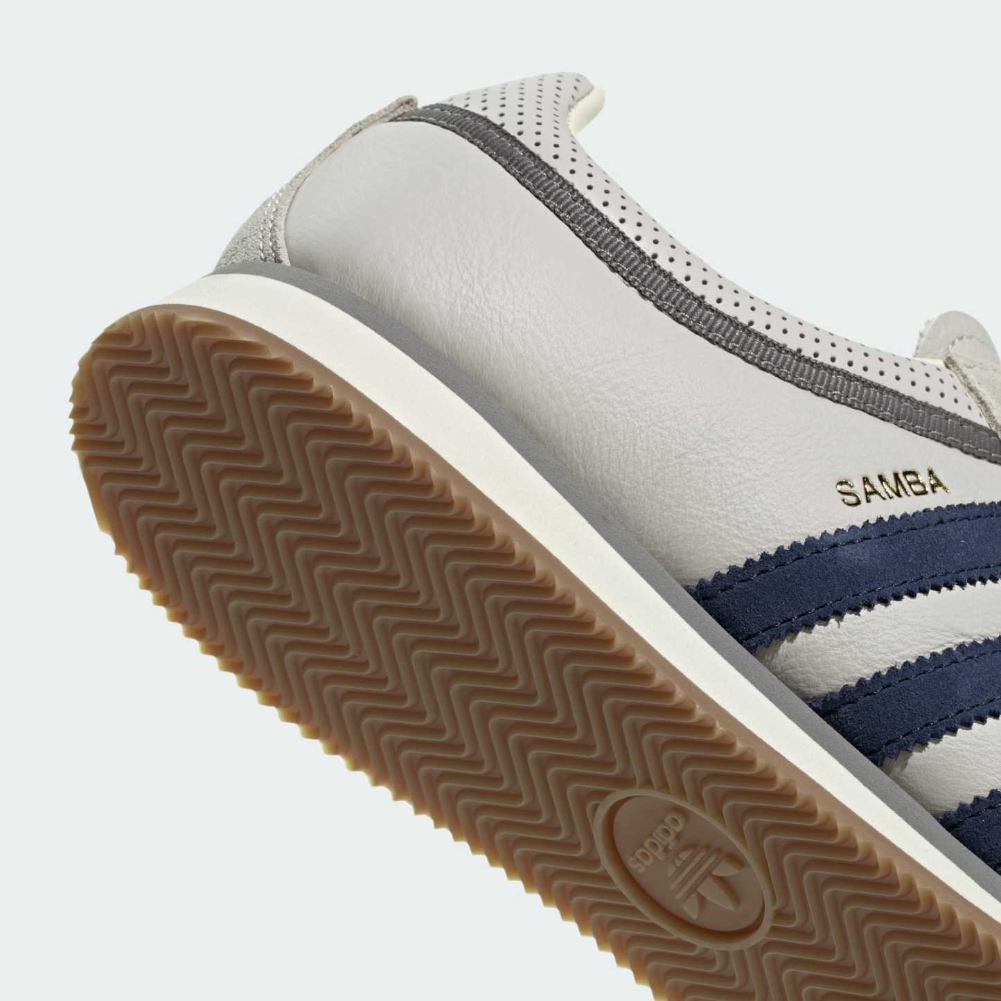 SAMBA 62 SUPER SCHUH – Grey One / Night Indigo / Gum – KJ2410