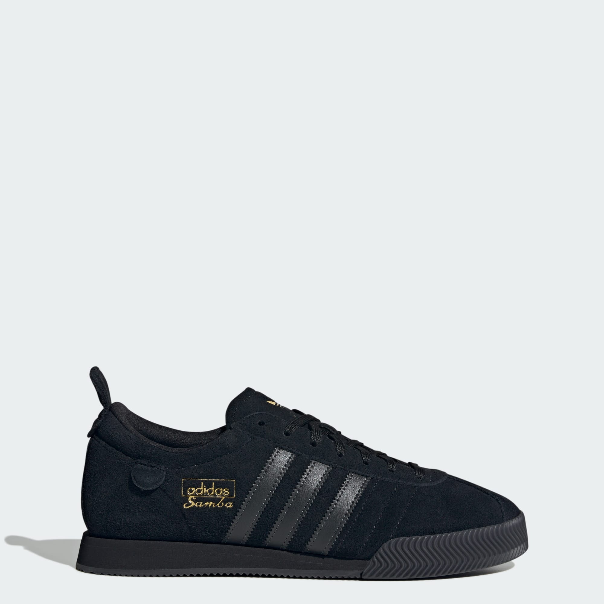 SAMBA 62 SUPER SHOES – Core Black / Core Black / Gold Metallic – IH4378