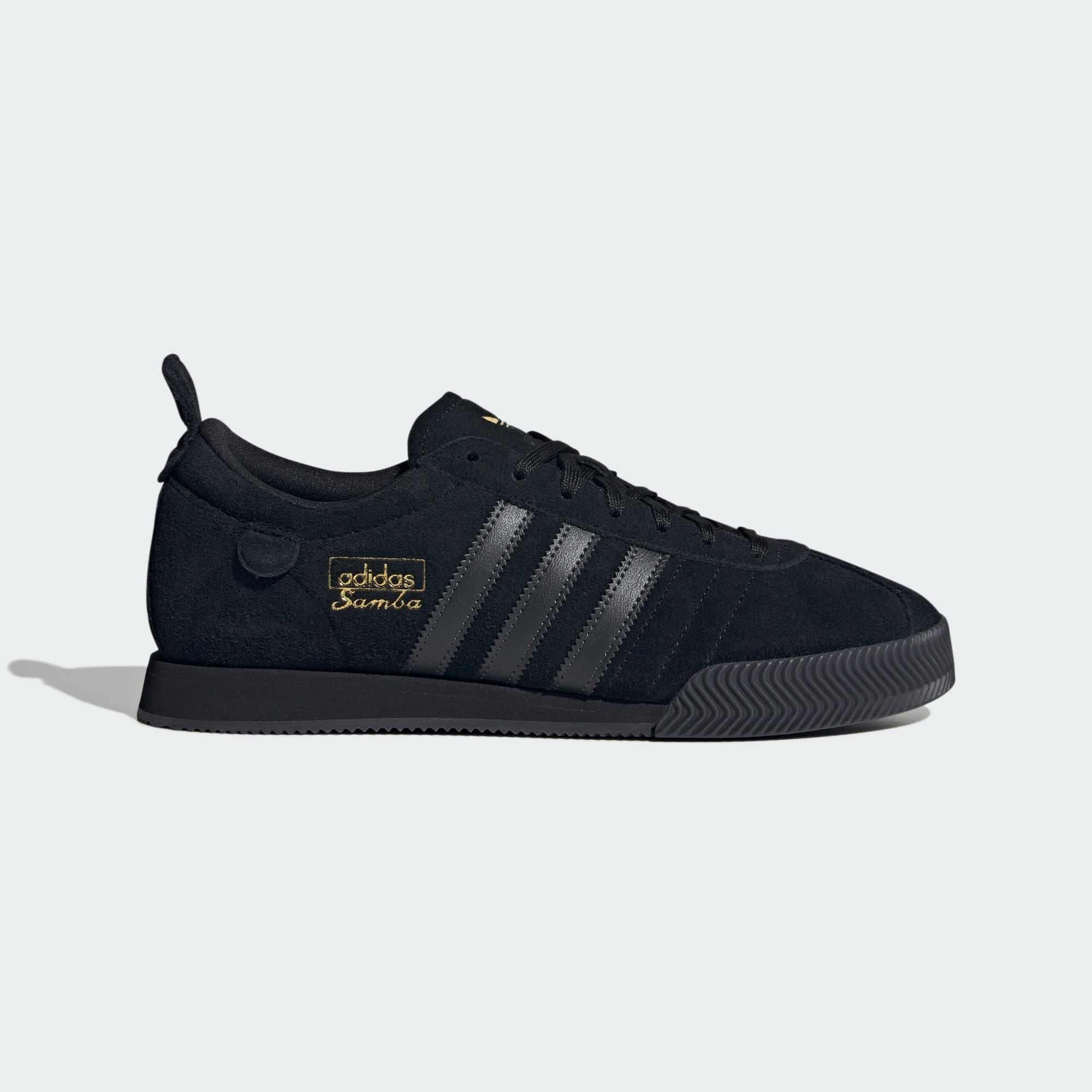 SAMBA 62 SUPER SHOES – Core Black / Core Black / Gold Metallic – IH4378