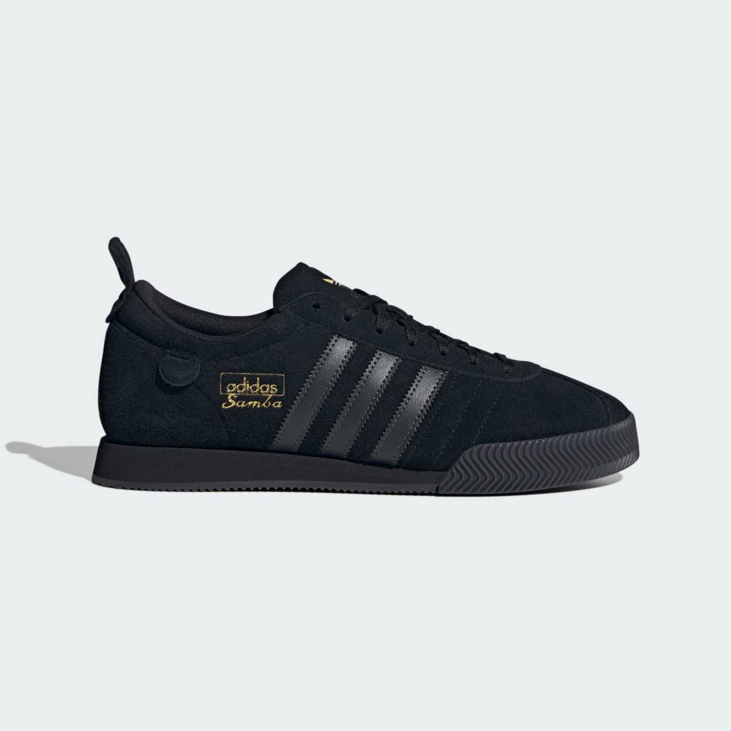 SAMBA 62 SUPER SHOES – Core Black / Core Black / Gold Metallic – IH4378
