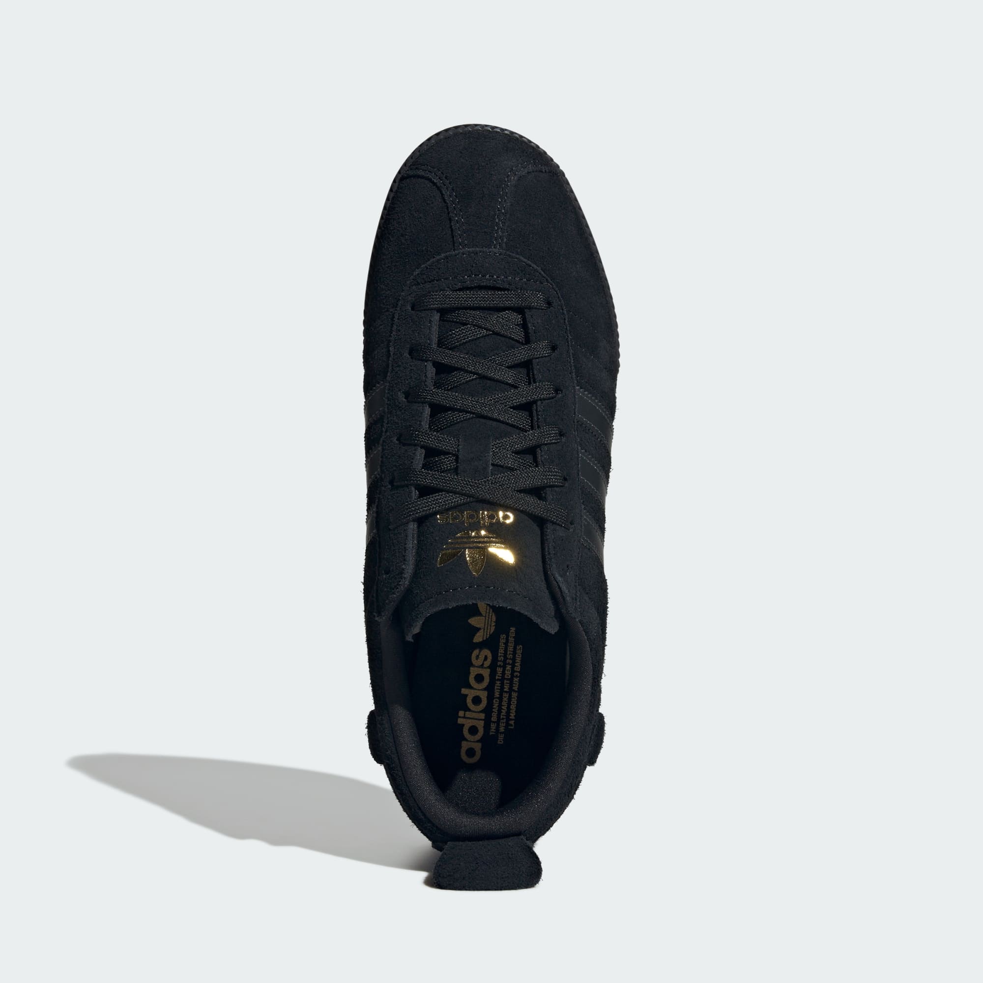 SAMBA 62 SUPER SHOES – Core Black / Core Black / Gold Metallic – IH4378