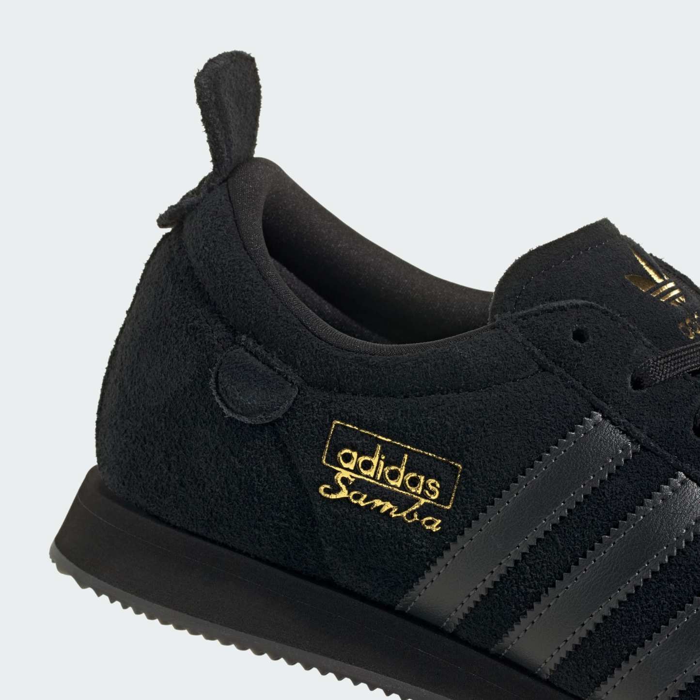 SAMBA 62 SUPER SHOES – Core Black / Core Black / Gold Metallic – IH4378