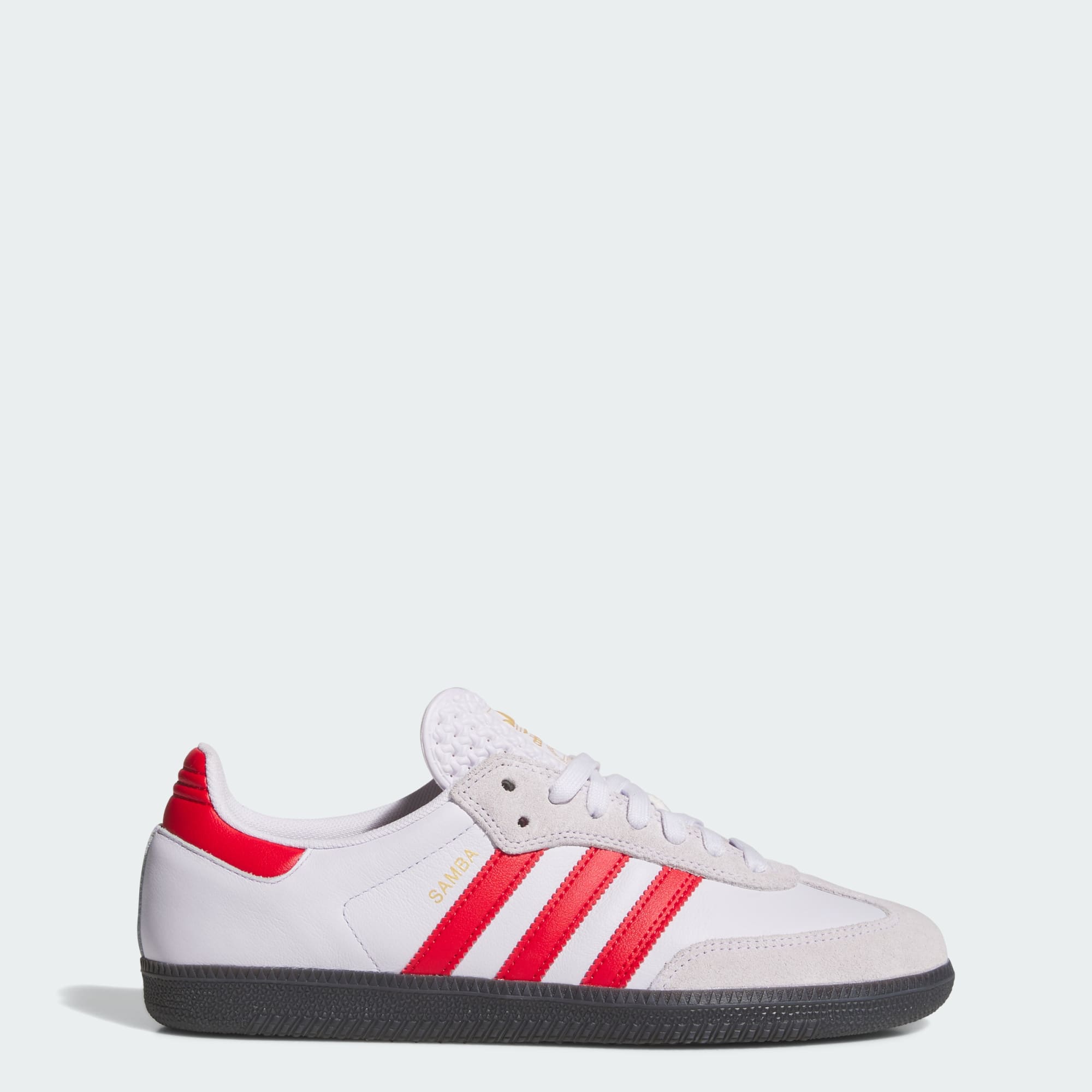 SAMBA ADV Schuh – Core Black / Frozen Purple / Better Scarlet – KJ0264