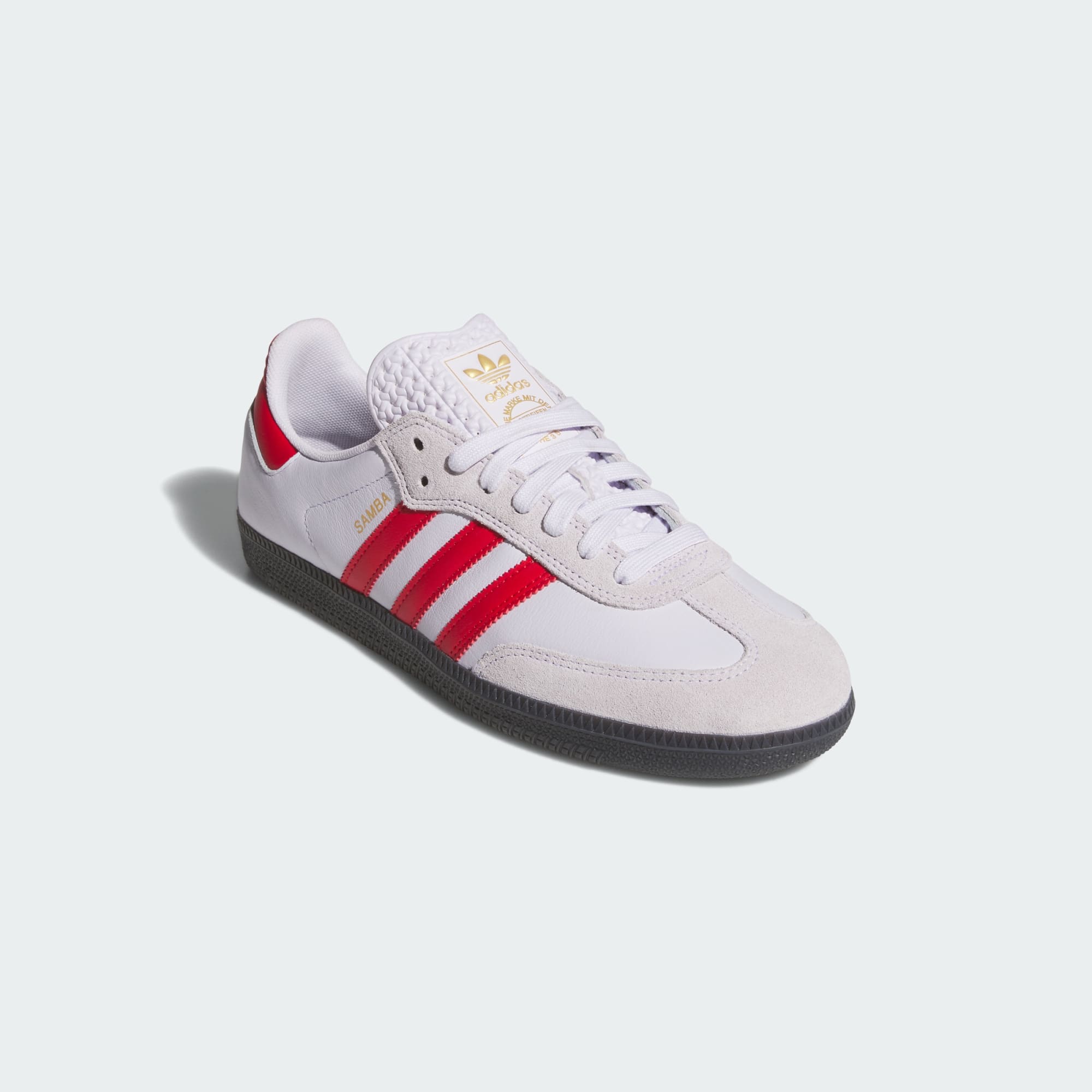 SAMBA ADV Schuh – Core Black / Frozen Purple / Better Scarlet – KJ0264