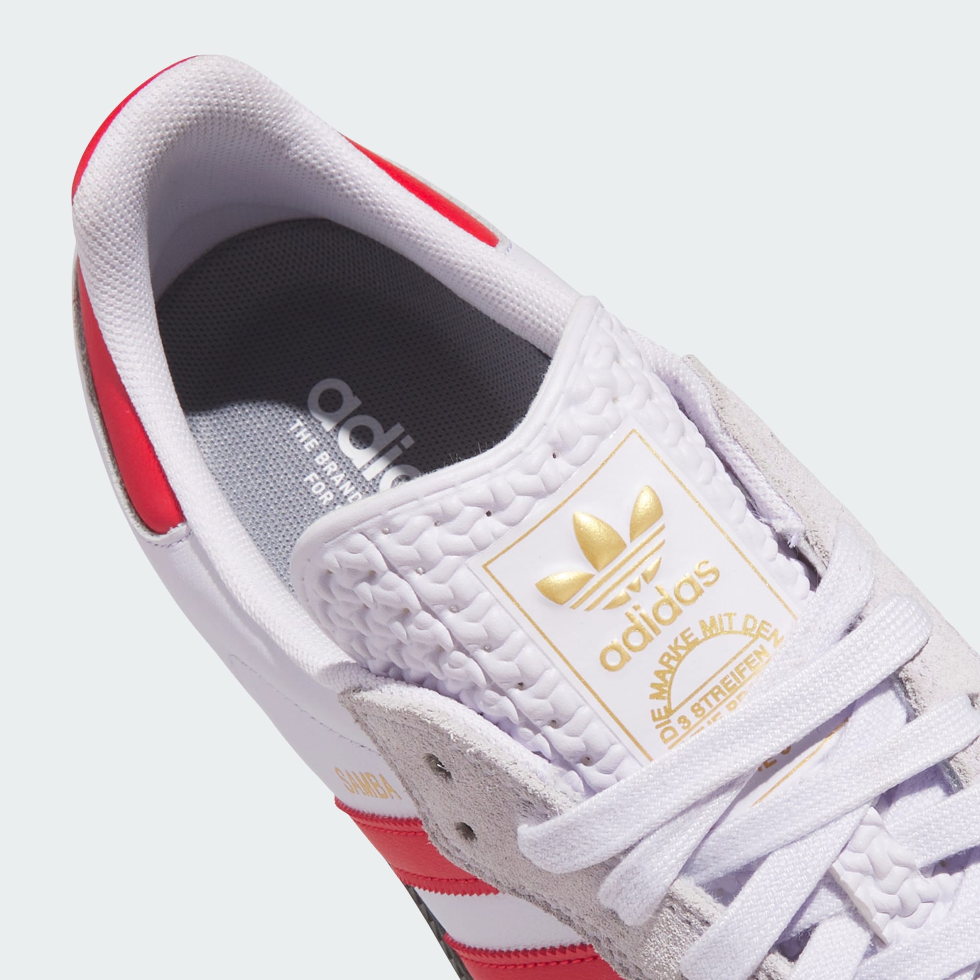 SAMBA ADV Schuh – Core Black / Frozen Purple / Better Scarlet – KJ0264